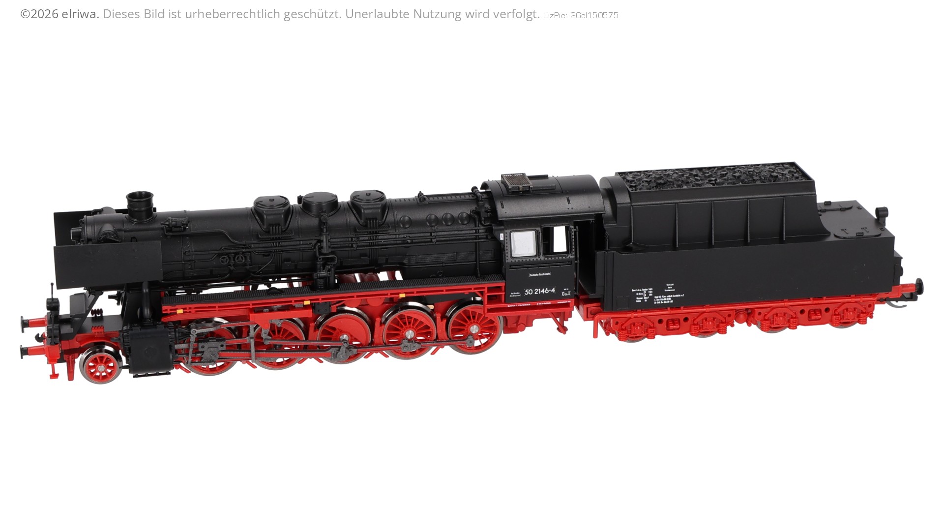 Tillig 92655 - Dampflok BR 50.0, DR, Ep.IV, DC-Sound