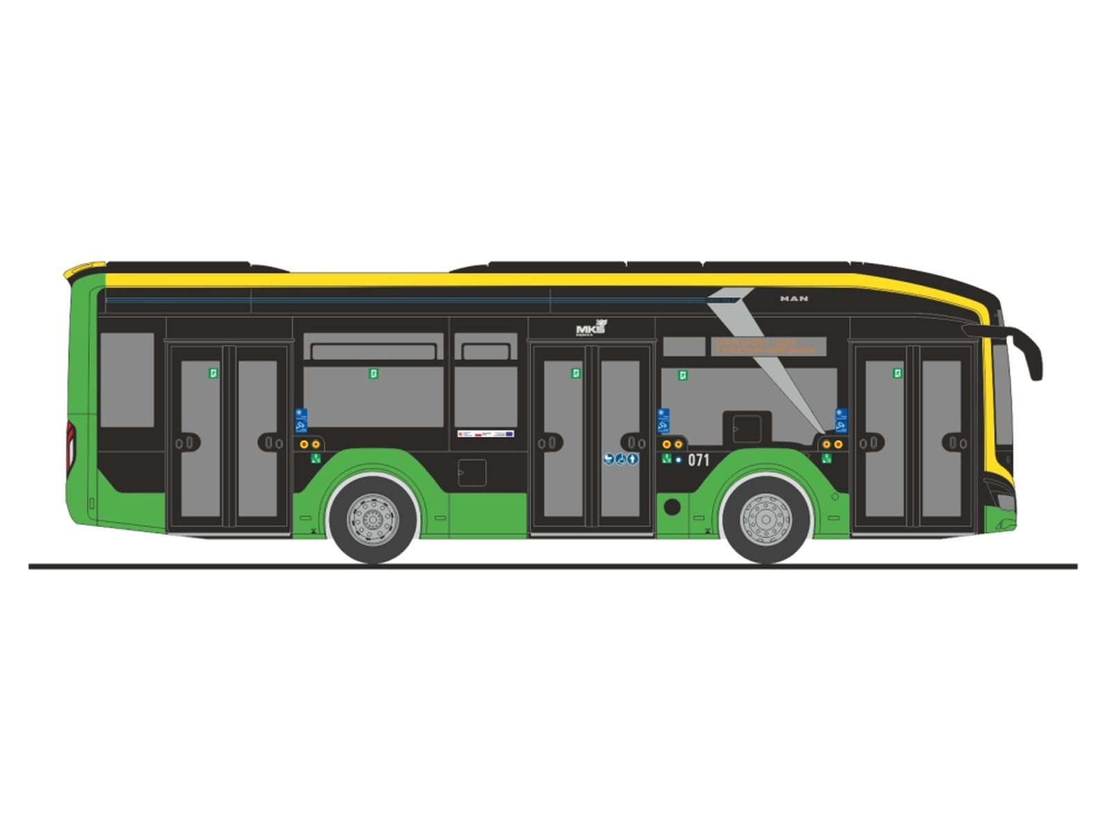 Rietze 74621 - MAN Lion's City 10 E MKS Debica (PL)