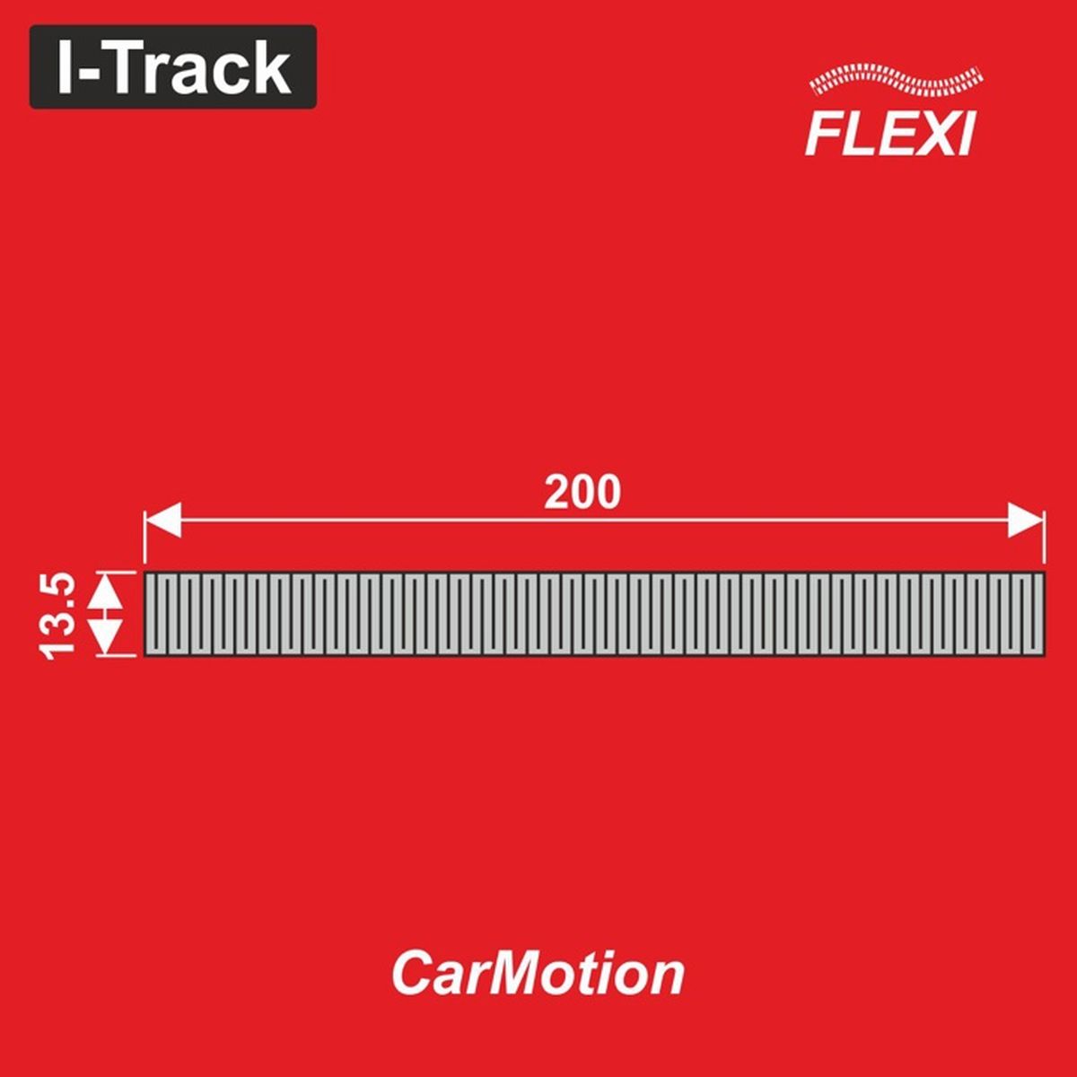 Hacker HCT9400F - Straßenbettung FLEXIELEMENT für CarMotion 1,35 cm