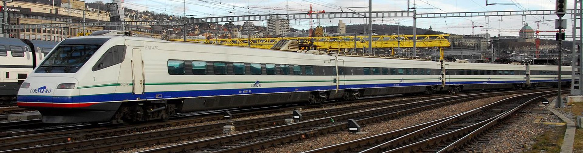 Rivarossi HR2963S - Triebzug mit Neigetechnik, 4-teilig, Reihe ETR 470, Cisapino, Ep.V, DC-Sound