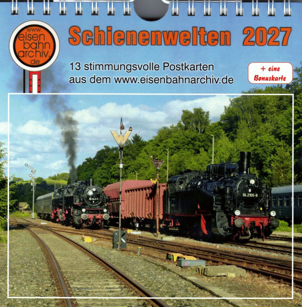 Böttger 96564-043 - Kalender Schienenwelten - 2027