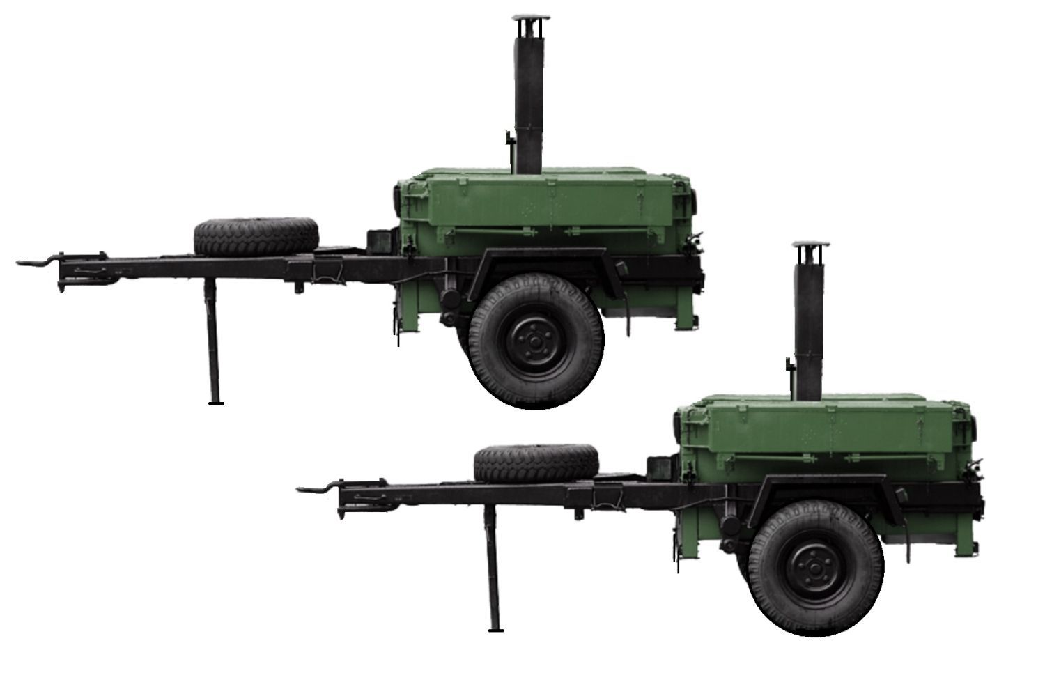 NPE NA 88300 - Feldküche FKÜ 180/72, militärgrün, 2 Stück