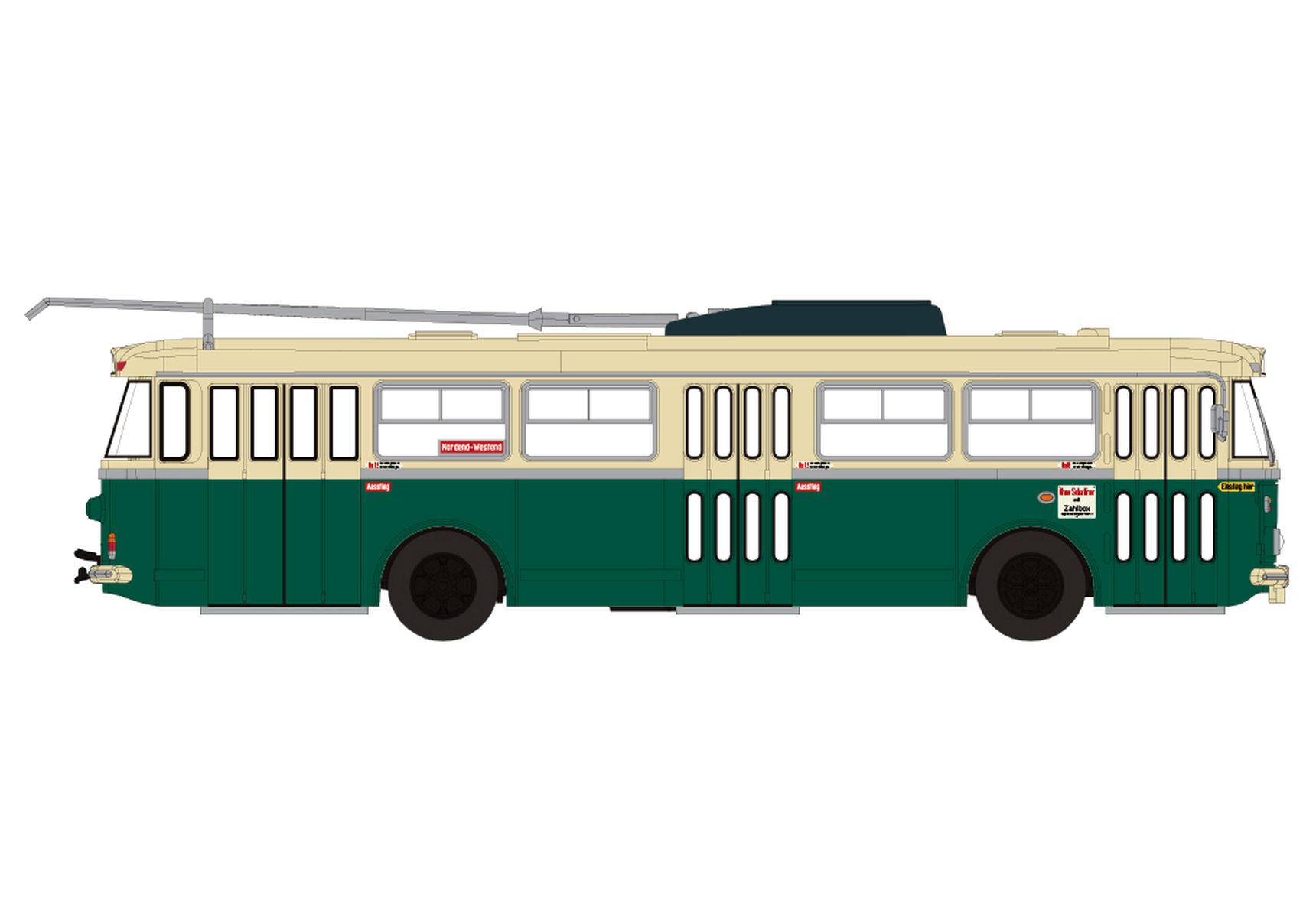 Brekina 61362 - Skoda Tr9 aus Eberswalde