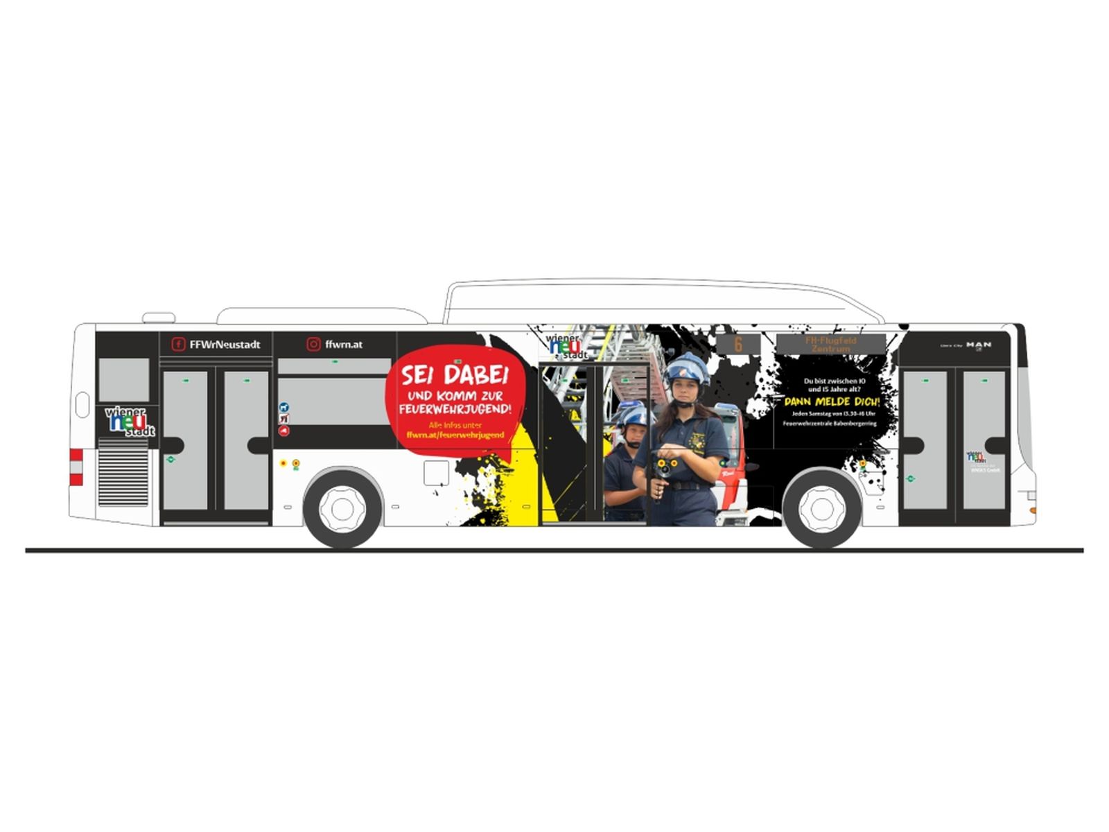 Rietze 73936 - MAN Lion´s City ´15 CNG WNSKS-FW Wiener Neustadt (AT)