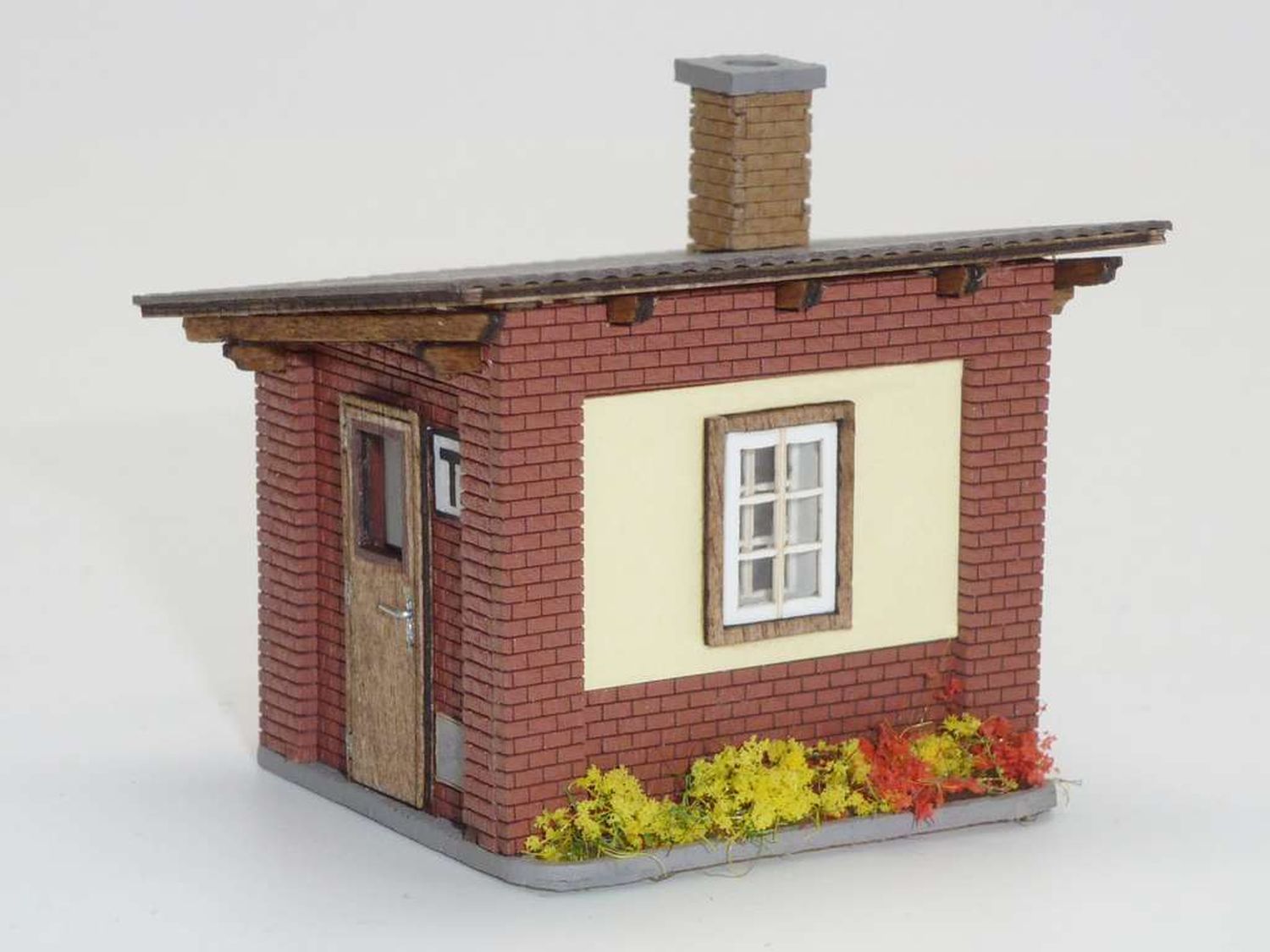 Nebengebäude, 27 x 25 x 25 mm, Bausatz