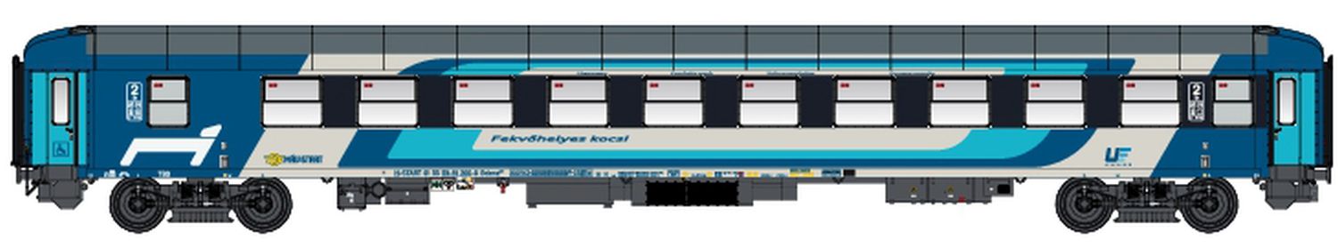 L.S. Models 58516 - Liegewagen Bvcmbz 249.1, MAV-Start, Ep.VI