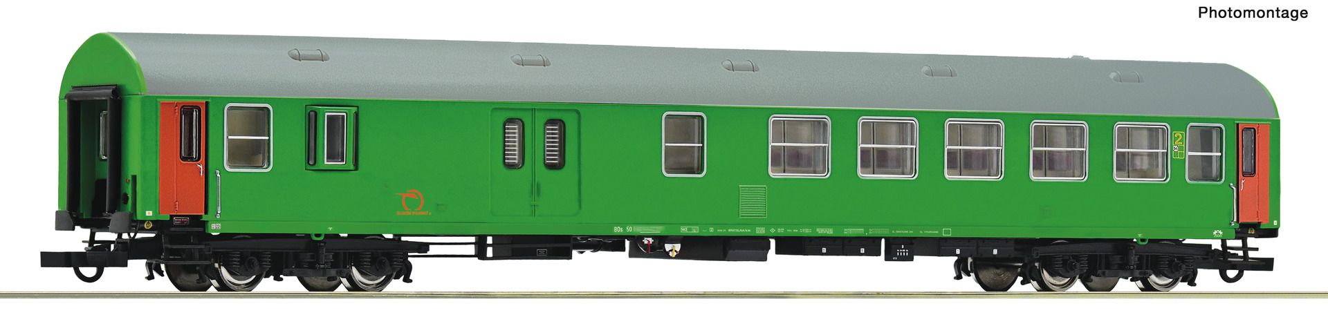 Roco 6200233 - Personenwagen mit Gepäckabteil Y/B 70, ZSSK, Ep.V-VI