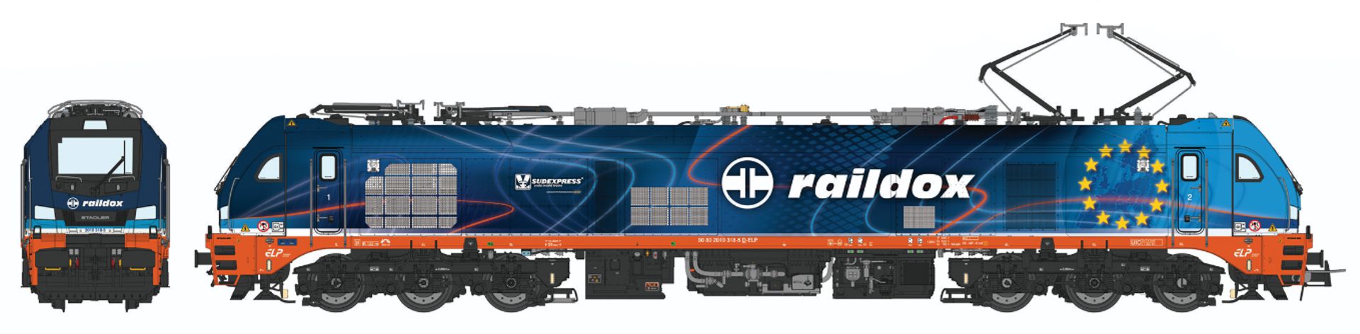Sudexpress S0199990 - Stadler Dual-Mode Euro 9000, 2019 318, Raildox 'Sudexpress', Ep.VI, DC-Sound
