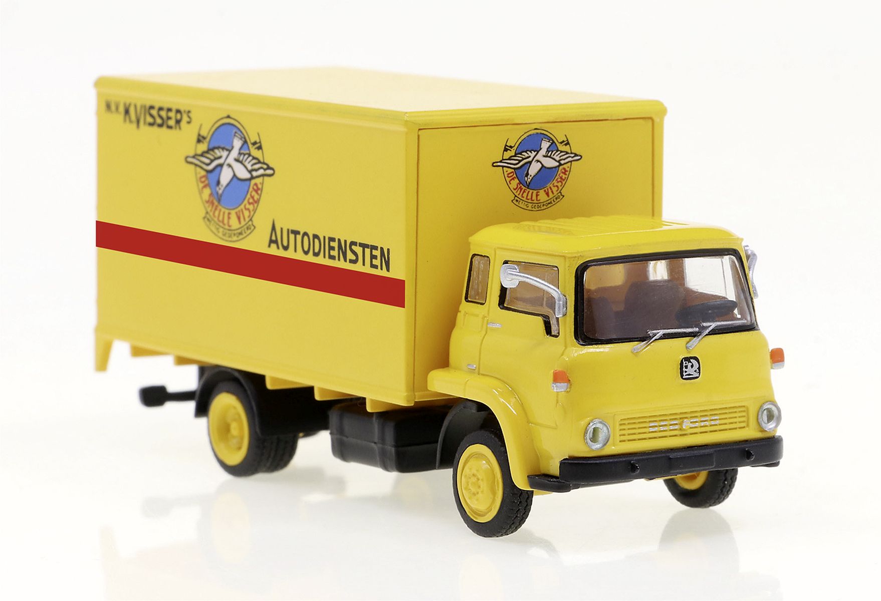 Brekina 35917 - Bedford TK Koffer 1. Version, Visser Autodienst, 1971 Brekina 35917 - Bedford TK Koffer 1. Version, Visser Autodienst, 1971