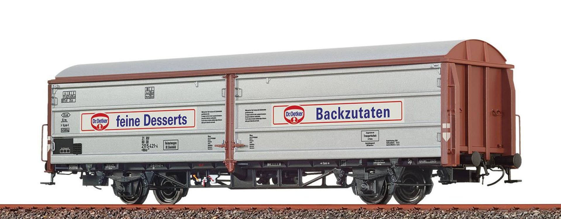 Brawa 51346 - Schiebewandwagen Hbis299 'Dr. Oetker', DB, Ep.IV