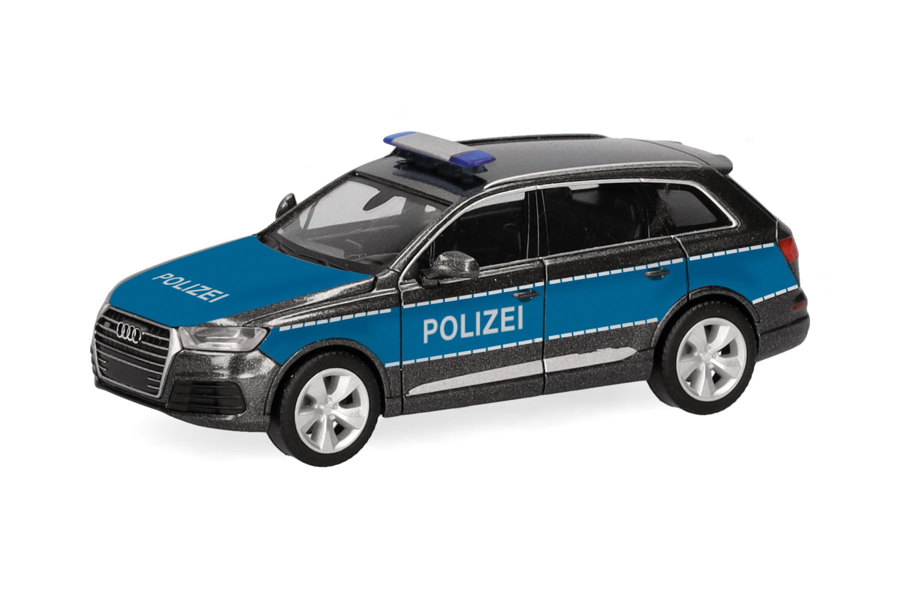 Herpa 098946 - Audi Q7 "Polizei Vorführfahrzeug"