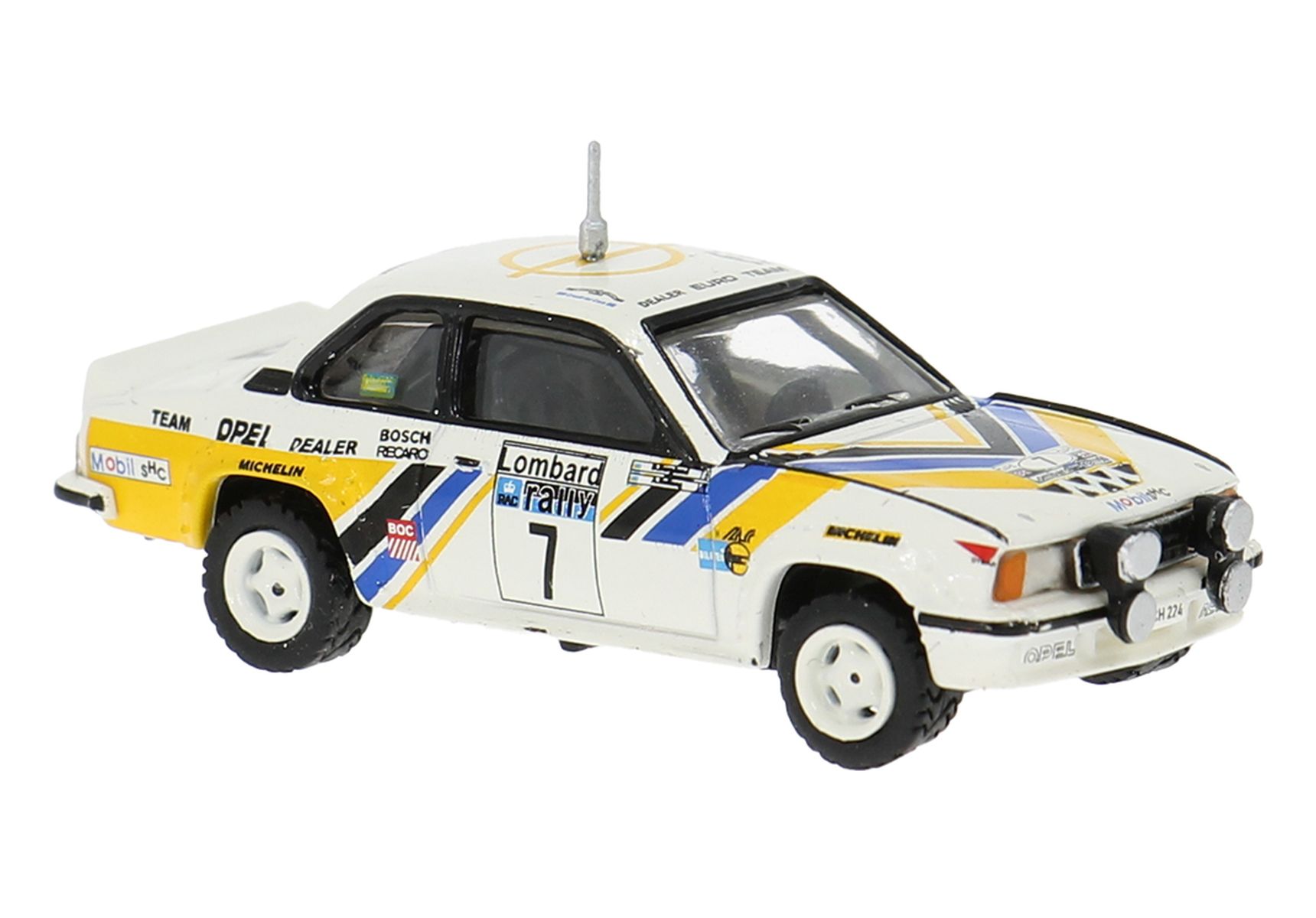 Brekina 20778 - Opel Ascona B i400, Anders Kulläng, 5.Platz RAC ´80