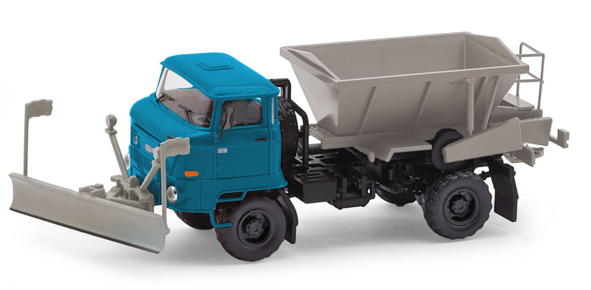 Busch 95561 - IFA L60 mit Schneepflug und Streuaufbau D 035, 1988