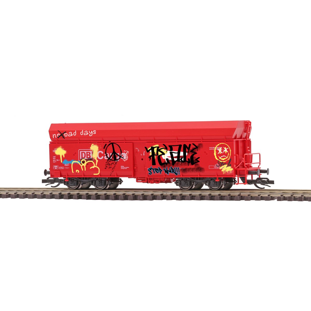 Busch 31327 - Kohlewagen Fals 164 , DBAG, Ep.VI, Graffiti Busch 31327 - Kohlewagen Fals 164 , DBAG, Ep.VI, Graffiti