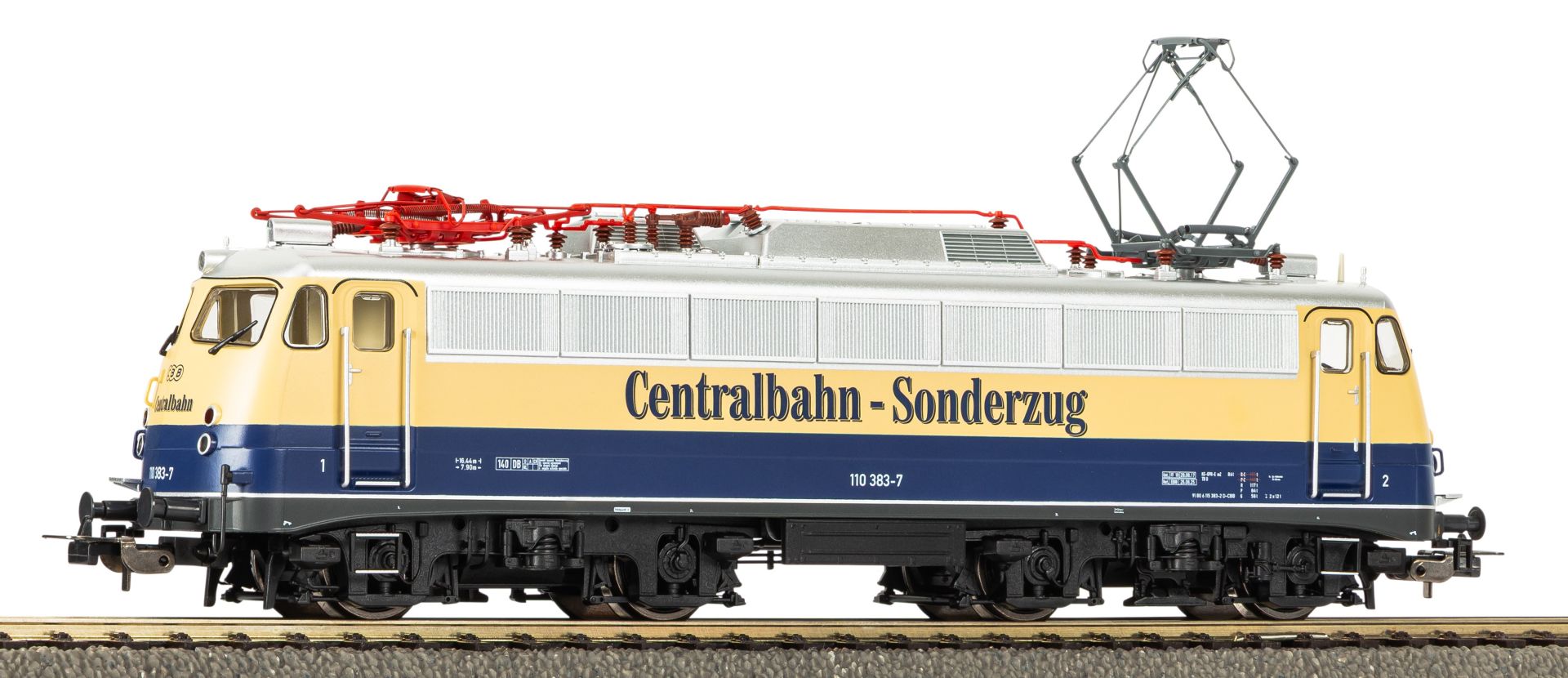 Piko 21829 - E-Lok 110 383-7, Centralbahn, Ep.VI, AC-Sound