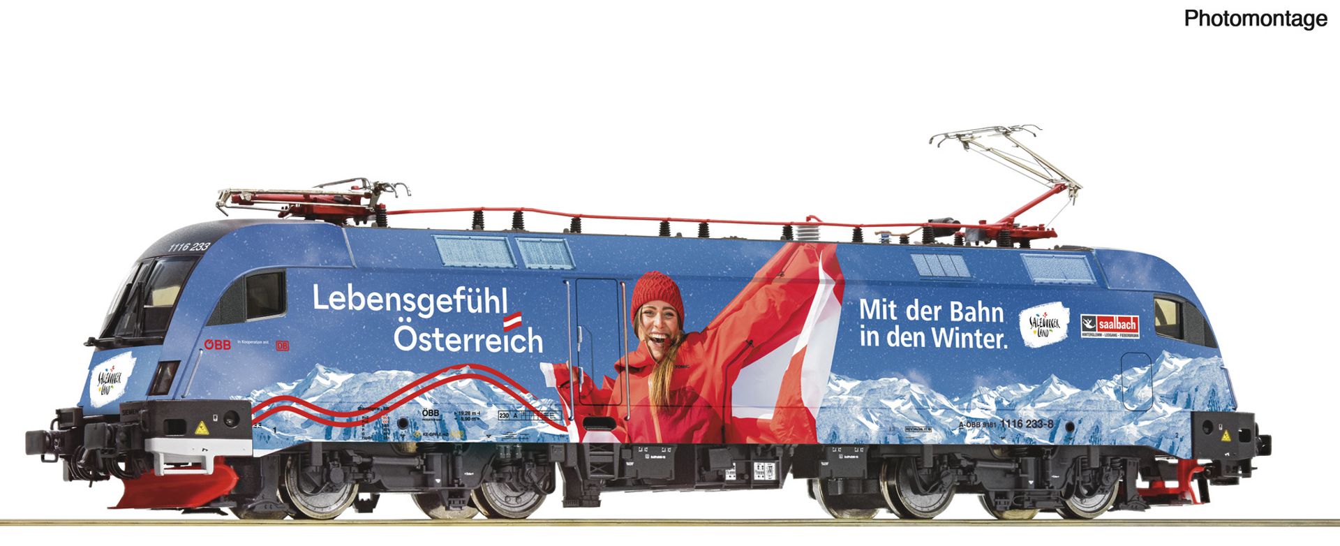 Roco 7500036 - E-Lok 1116 233-8, ÖBB, Ep.VI 'Winter im SalzburgerLand'