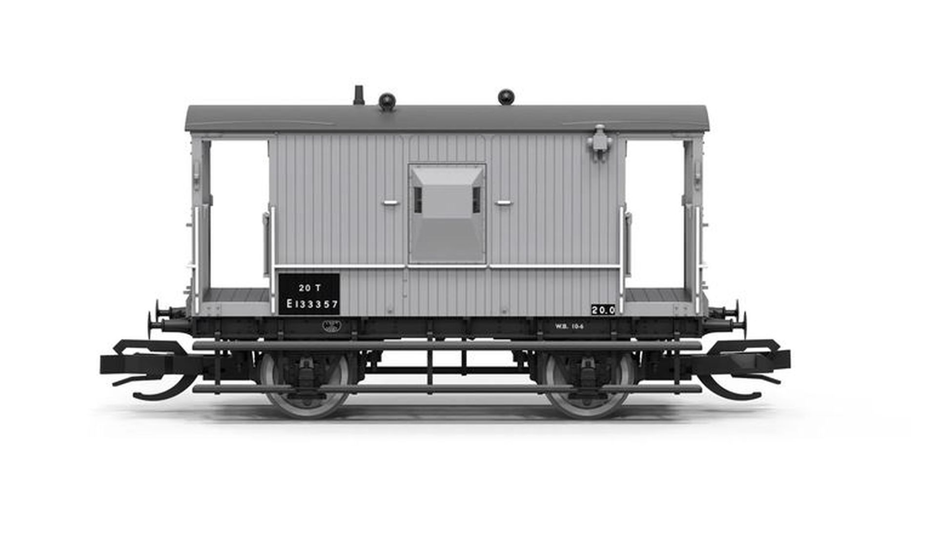 Hornby TT6081 - Bremswagen Brake Van Toad E 133357, BR, Ep.III