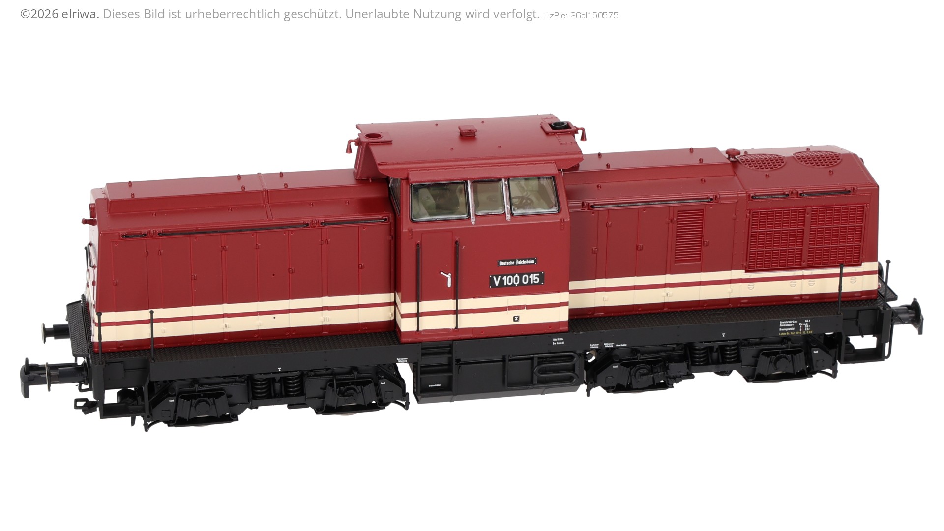 Brawa 41285 - Diesellok V 100 015, DR, Ep.III, DC-Sound-Extra