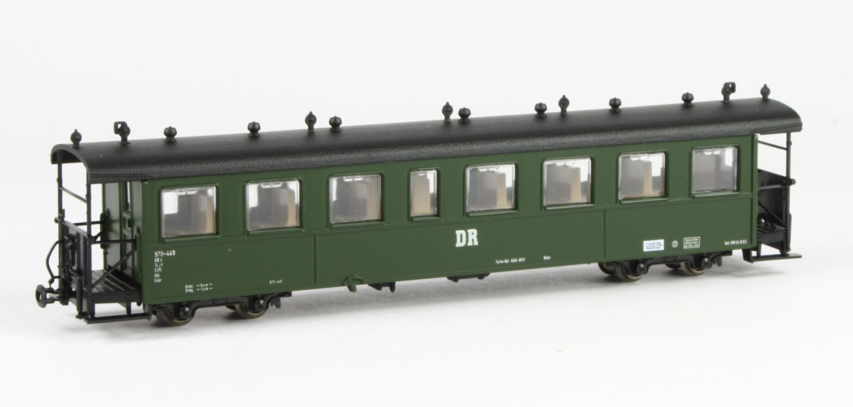 Technomodell 52407 - Personenwg. 2.Kl., DR, Ep.IIIb, grün