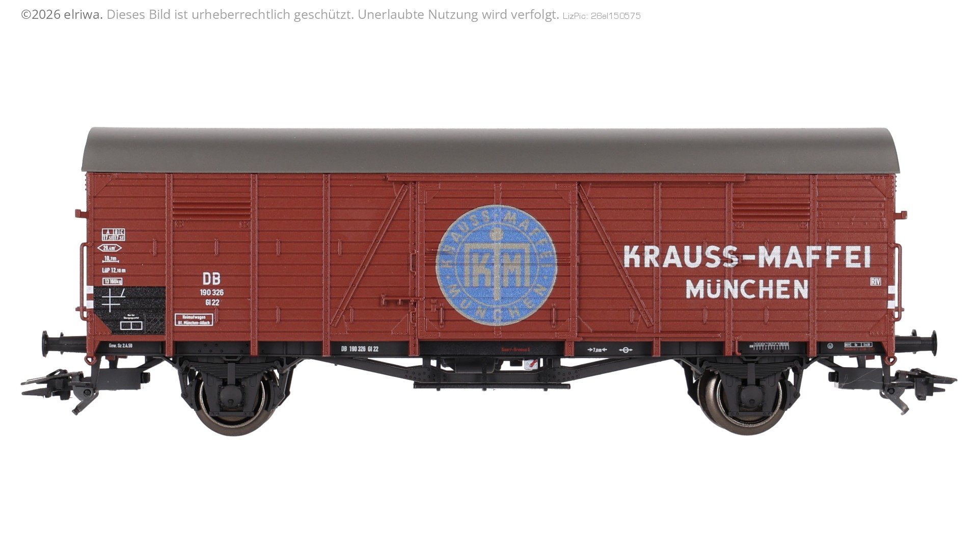 Märklin 46592 - Gedeckter Güterwagen Gl 22 'Dresden', DB, Ep.III