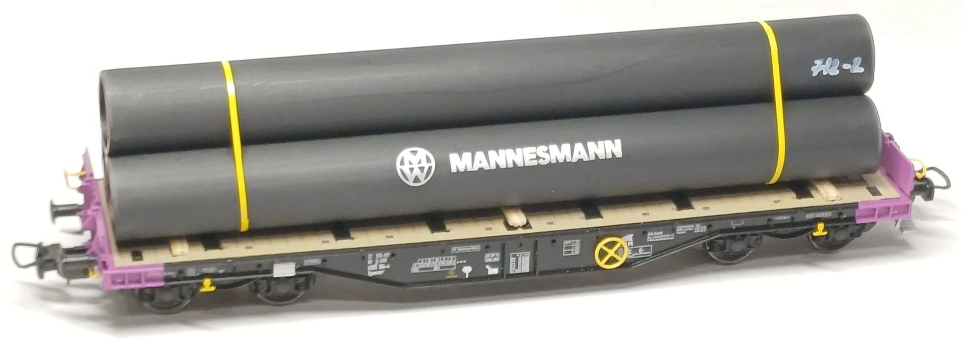 Loewe 2556 - Ladegut Stahlrohre "MANNESMANN", 140 mm