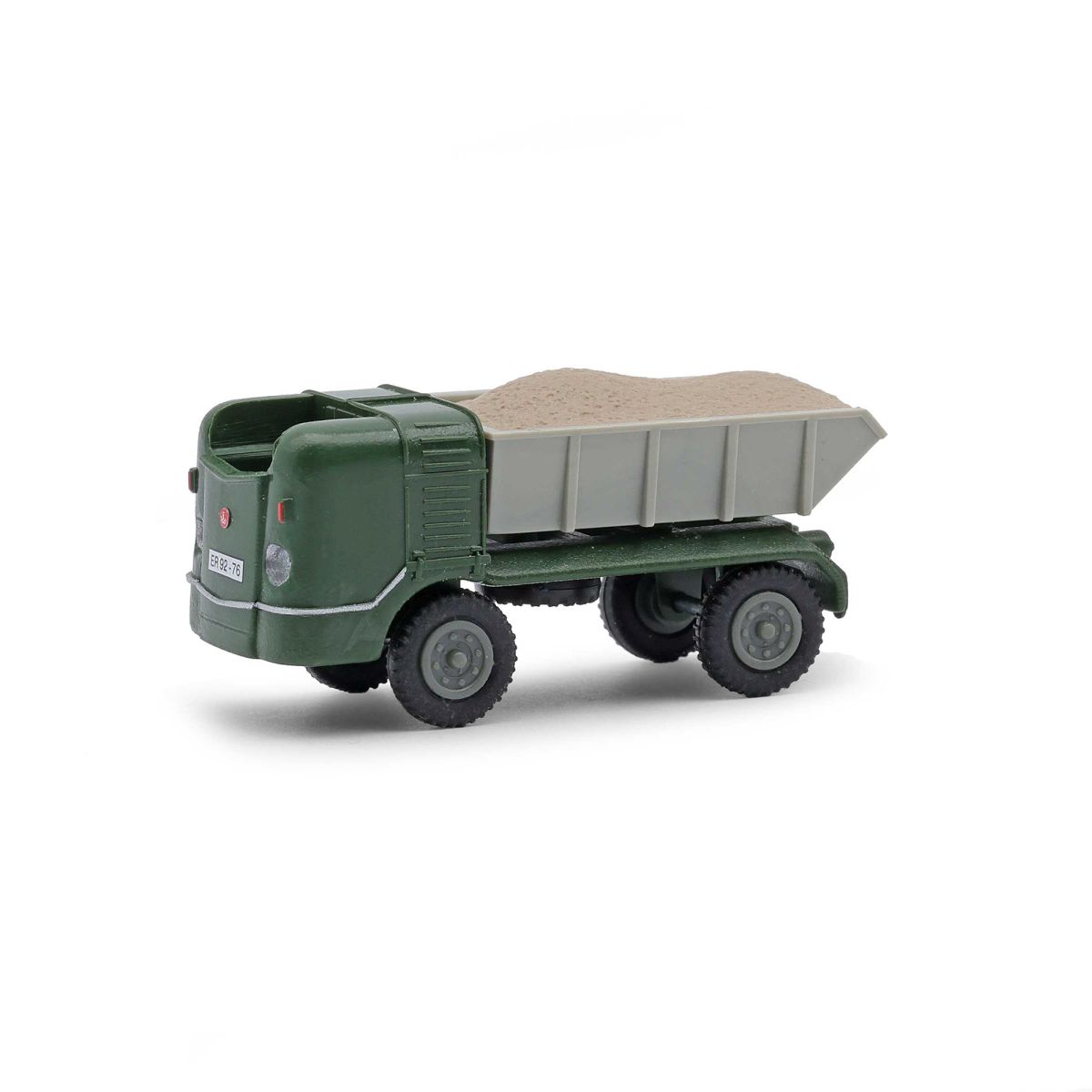 Busch 210006310 - Multicar M21 Muldenkipper mit Kiesladung, 1956