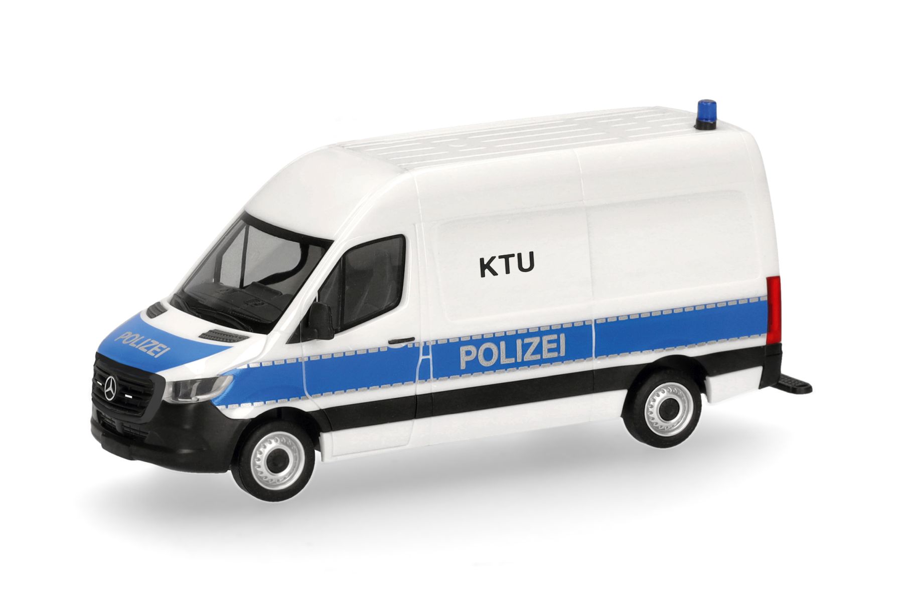Herpa 099622 - Mercedes-Benz Sprinter '18 Kasten Hochdach "Polizei Nordrhein-Westfalen/KTU"