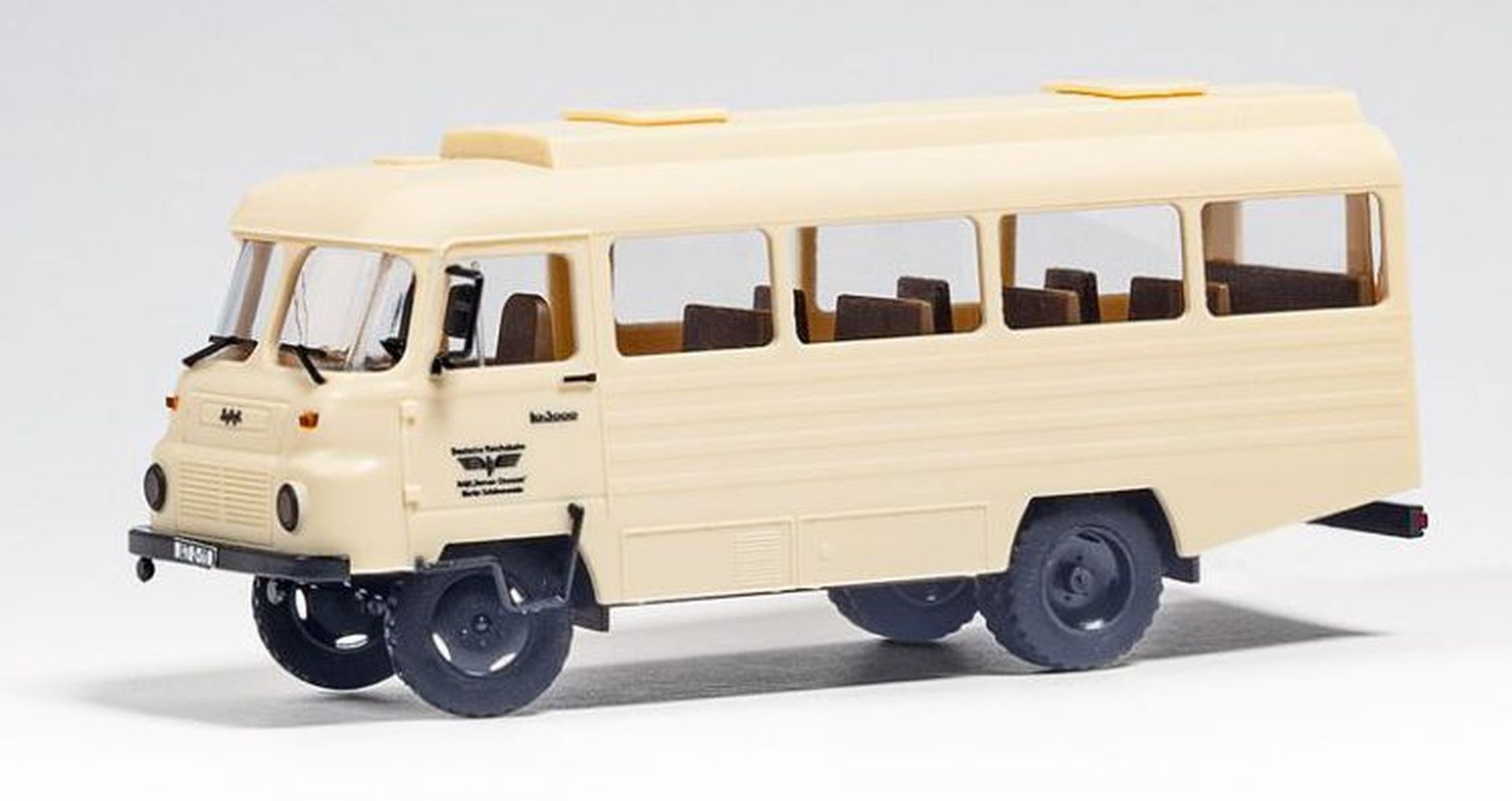 mini-car 66052 - Robur LO3000 Mehrzweckbus DR RAW Schöneweide