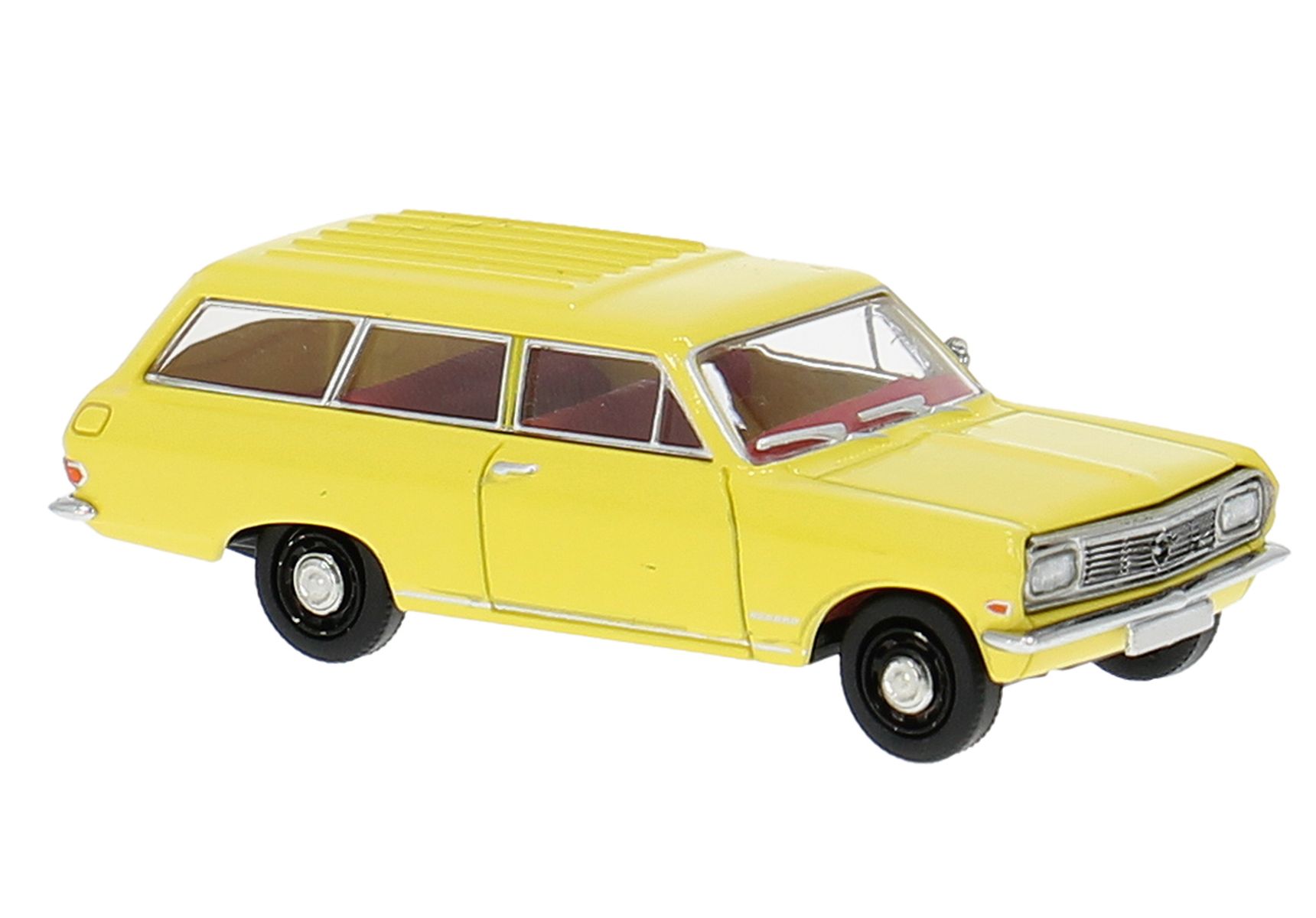 Brekina 20475 - Opel Rekord B CarAVan in hellgelb