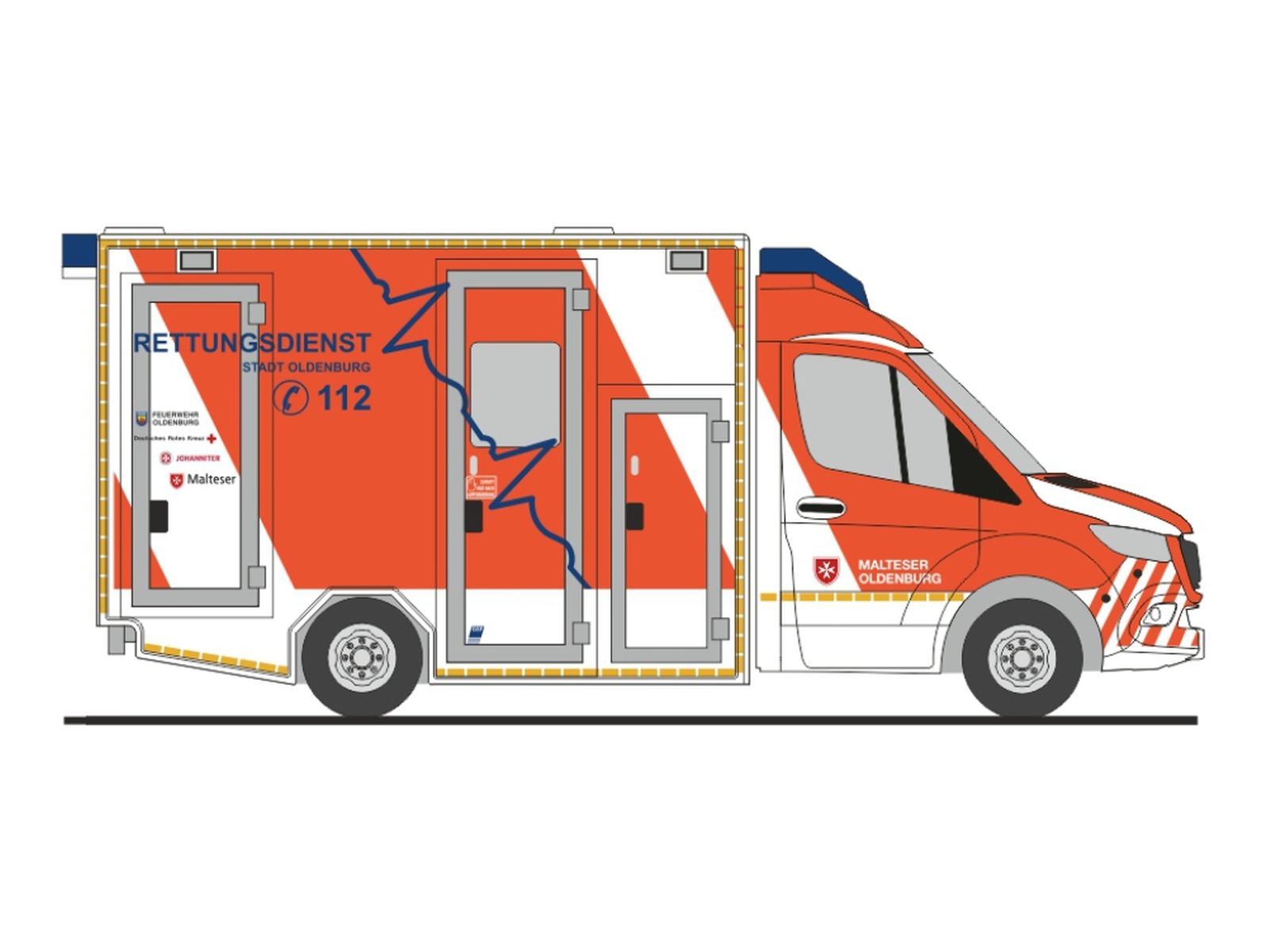 Rietze 76099 - GSF RTW ´18 Malteser Oldenburg