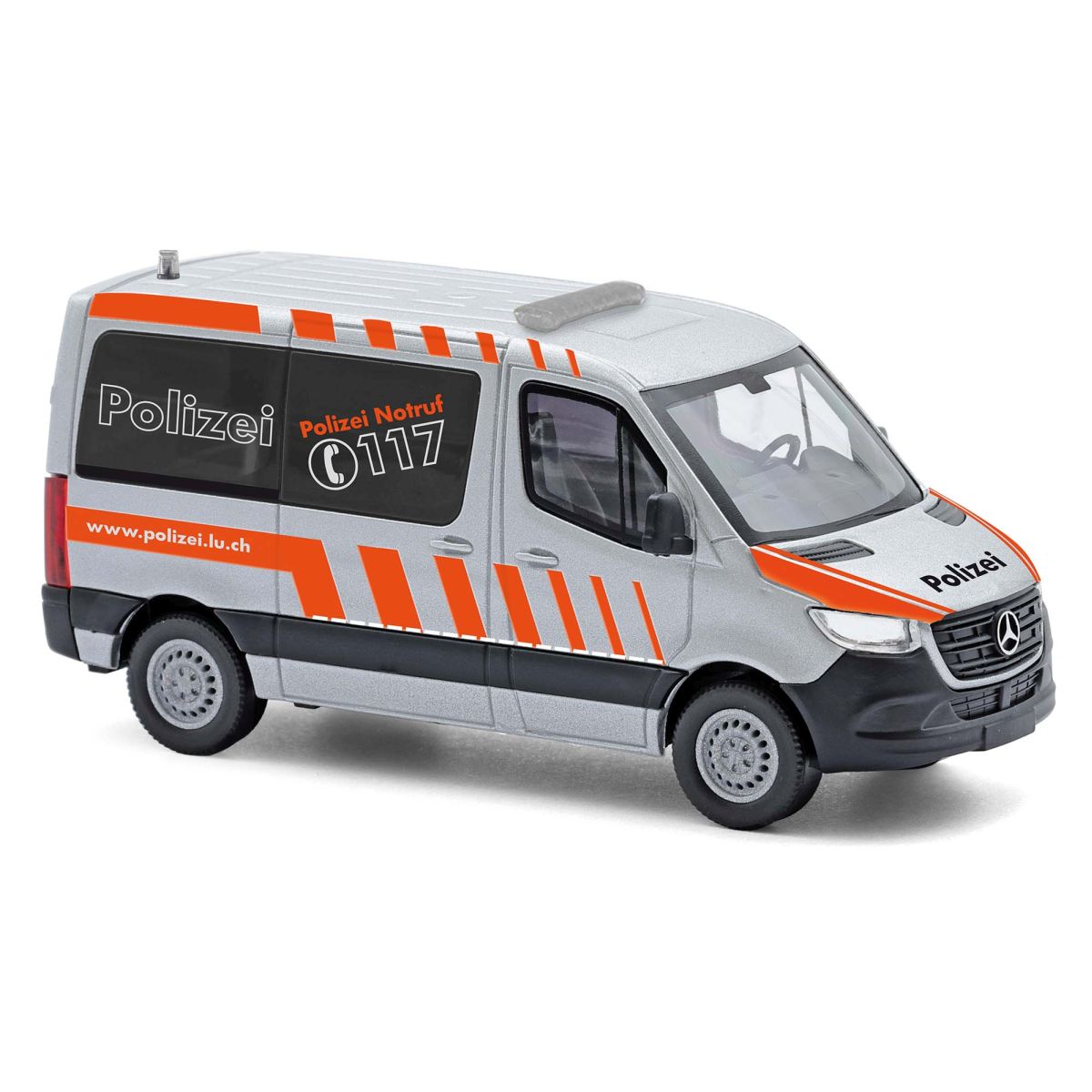 Busch 53474 - Mercedes-Benz Sprinter kurz Polizei Luzern, 2018
