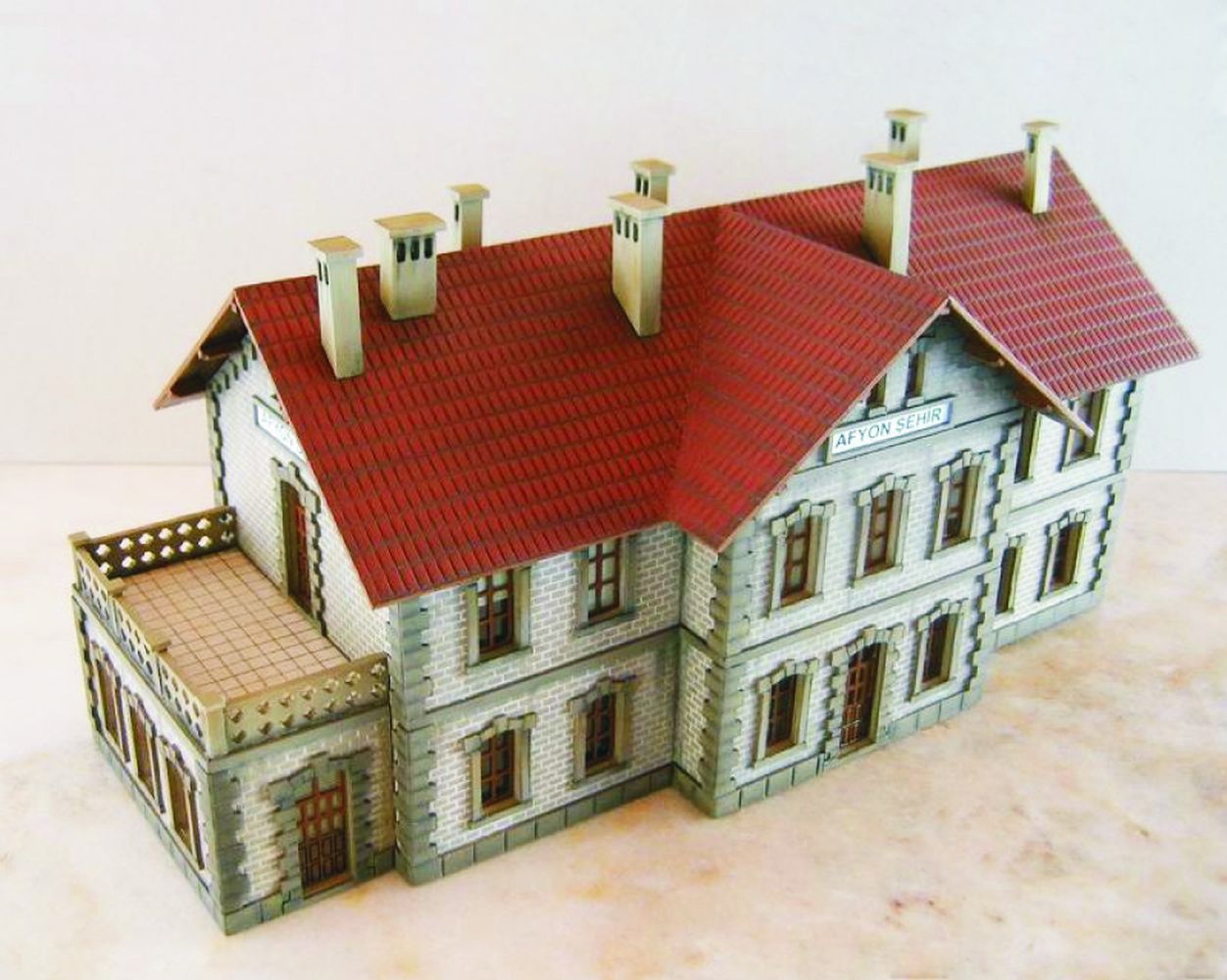 Proses PLS-011 - Bahnhofsgebäude Afion, Türkei - (3mm x 125mm x 14mm)