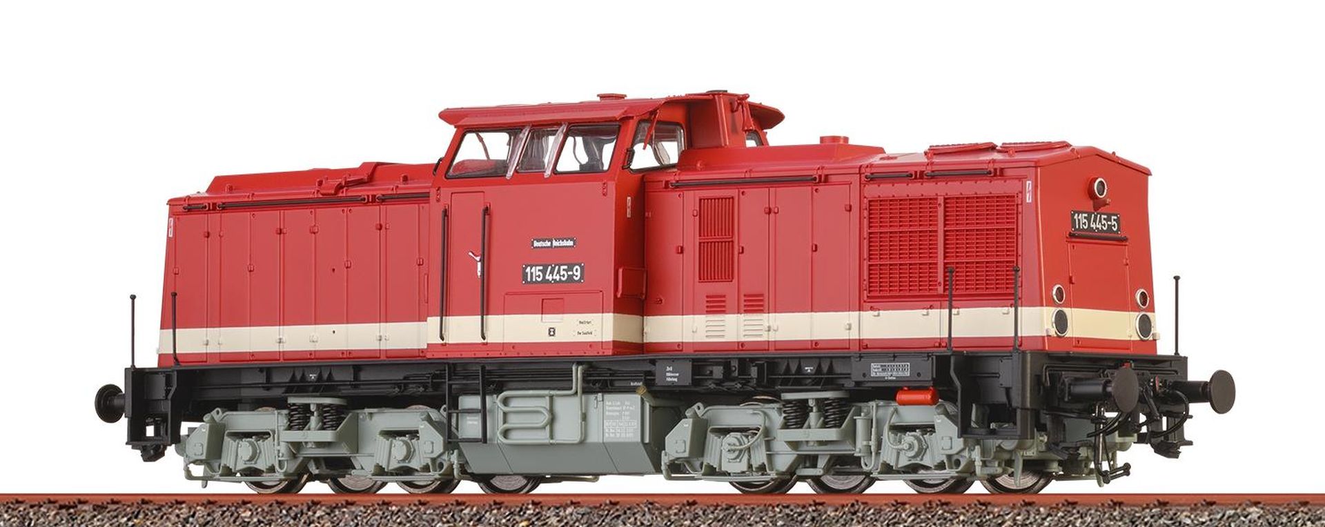 Brawa 41715 - Diesellok 115 445-9, DR, Ep.IV, DC-Sound-Extra