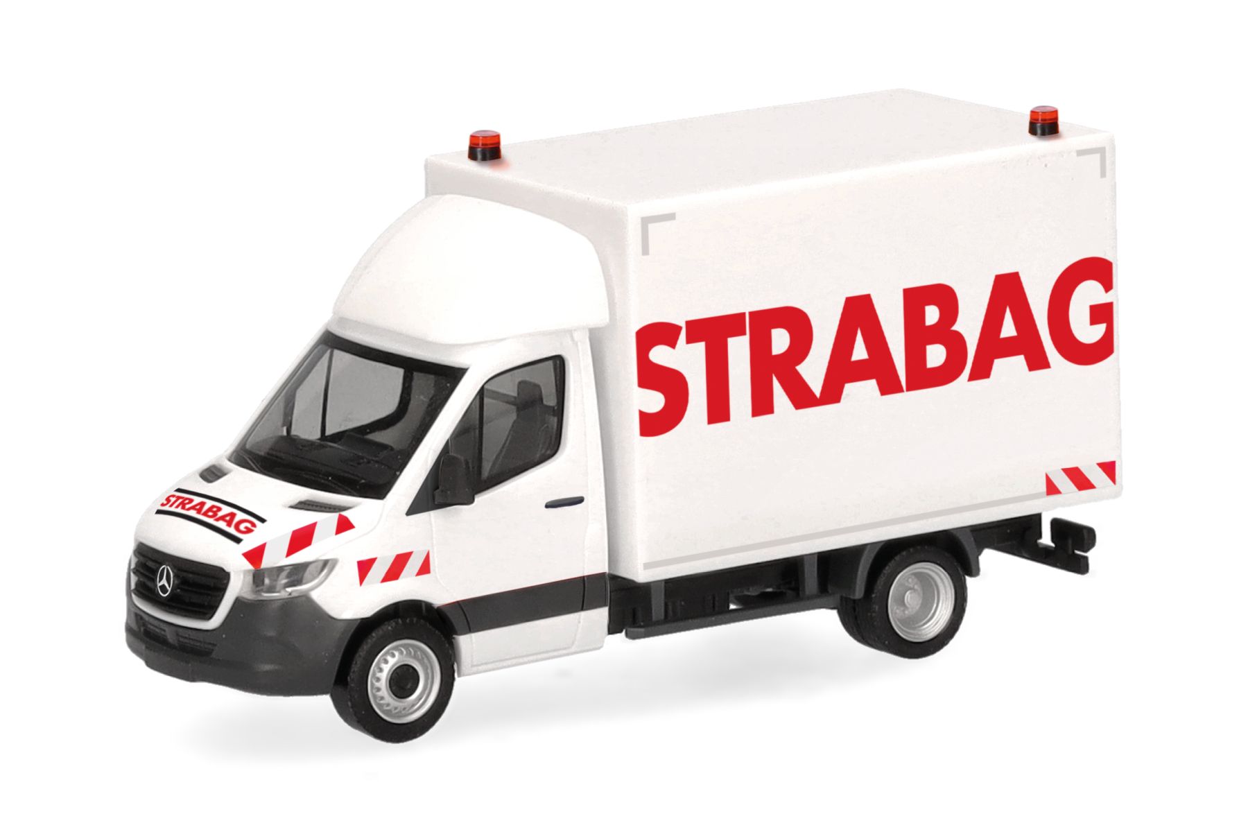Herpa 098939 - Mercedes-Benz Sprinter '18 Koffer "STRABAG"