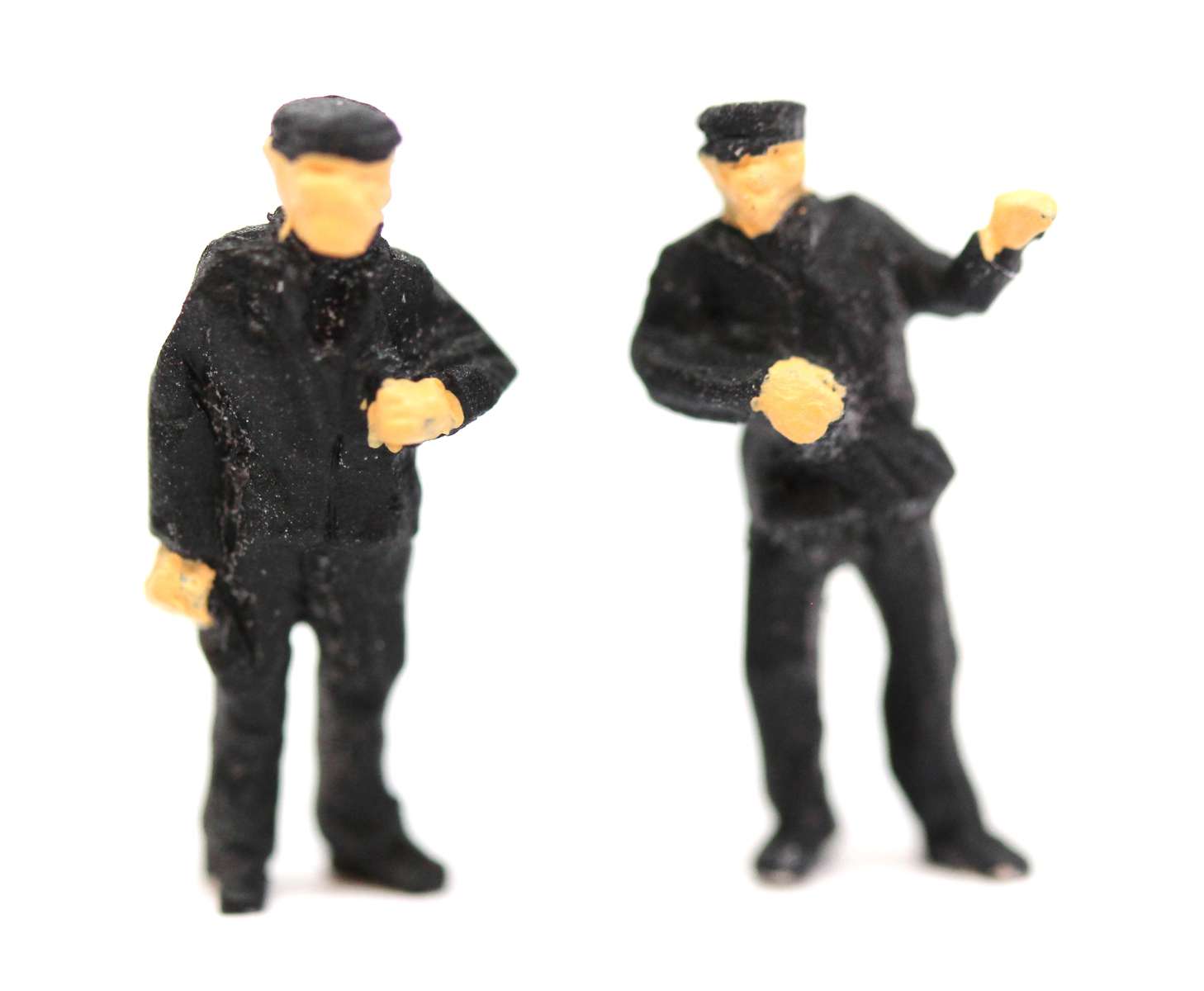 Fischer-Modell 20000153 - Lokführer und Heizer, bemalt