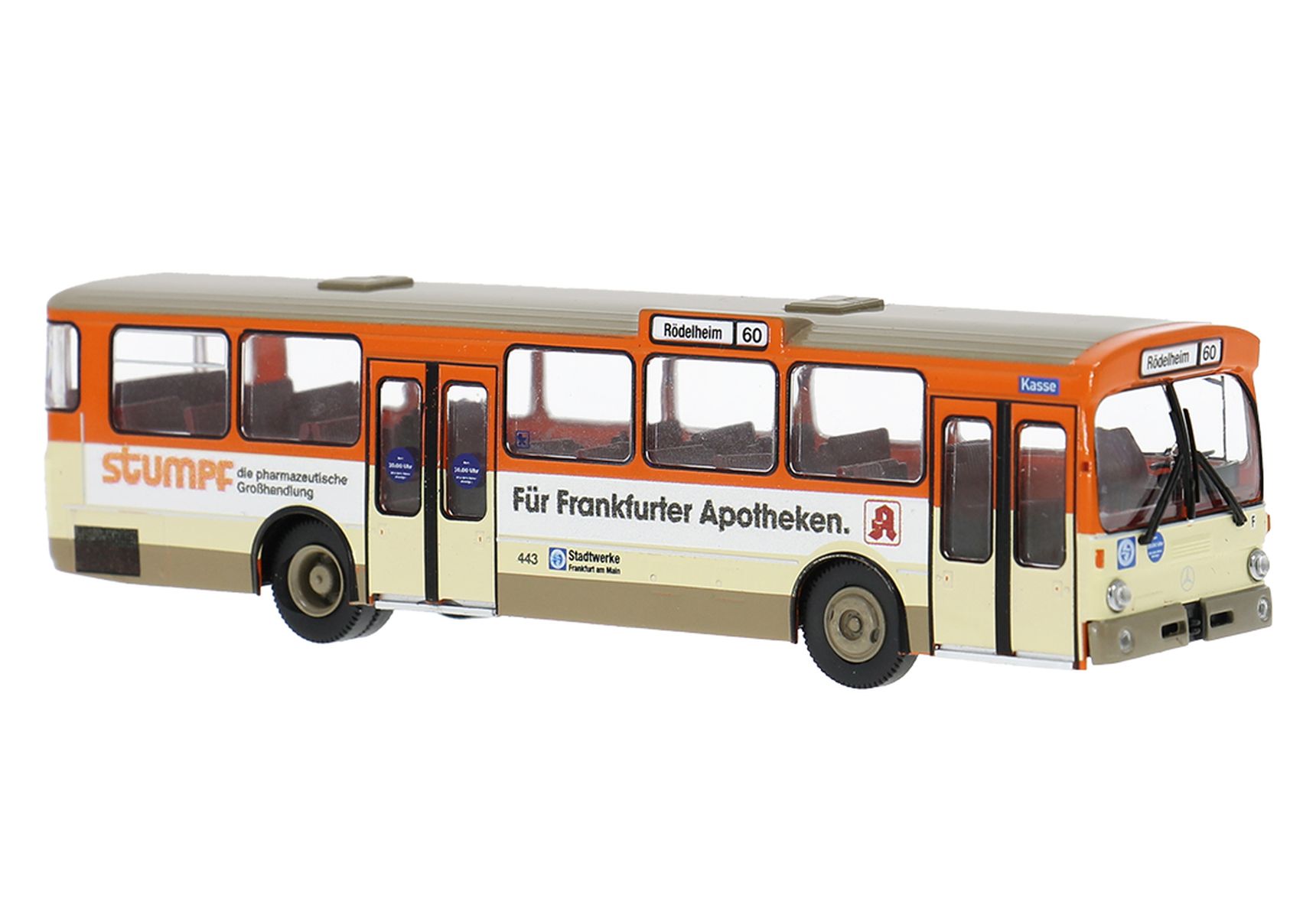 Brekina 50816 - MB O305 "Stumpf" aus Frankfurt