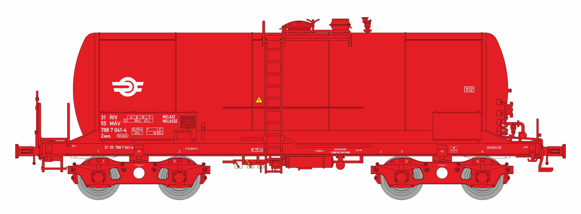 igra 96101015 - Kesselwagen Zaes, MAV, Ep.V, Bausatz igra 96101015 - Kesselwagen Zaes, MAV, Ep.V, Bausatz