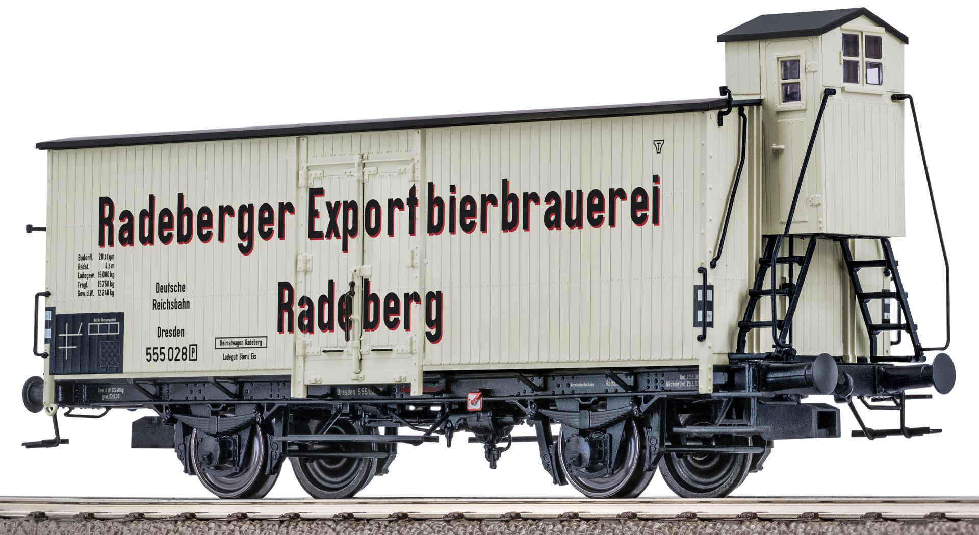 Brawa 50642 - Bierwagen G10, DRG, Ep.II 'Radeberger' Brawa 50642 - Bierwagen G10, DRG, Ep.II 'Radeberger'