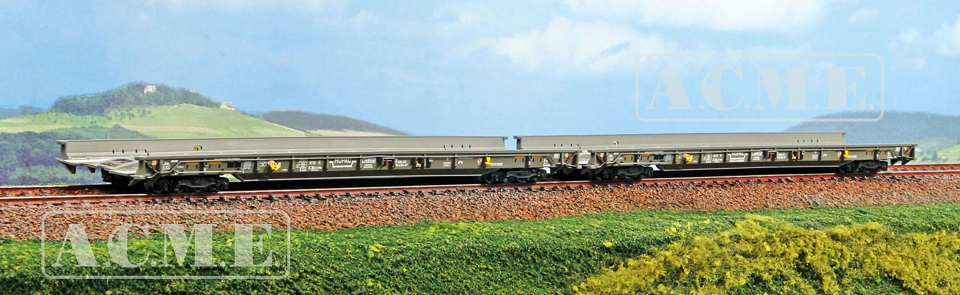 ACME AC 45169 - 2er Set Rollende Landstraße, HUPAC, Ep.IV