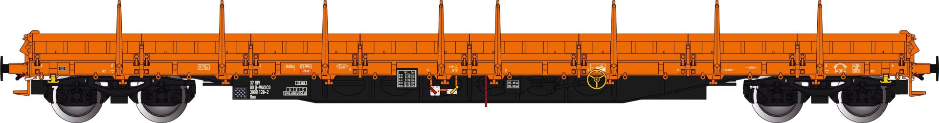 Albert Modell 390004 - Rungenwagen Res, D-WASCOSA, Ep.VI