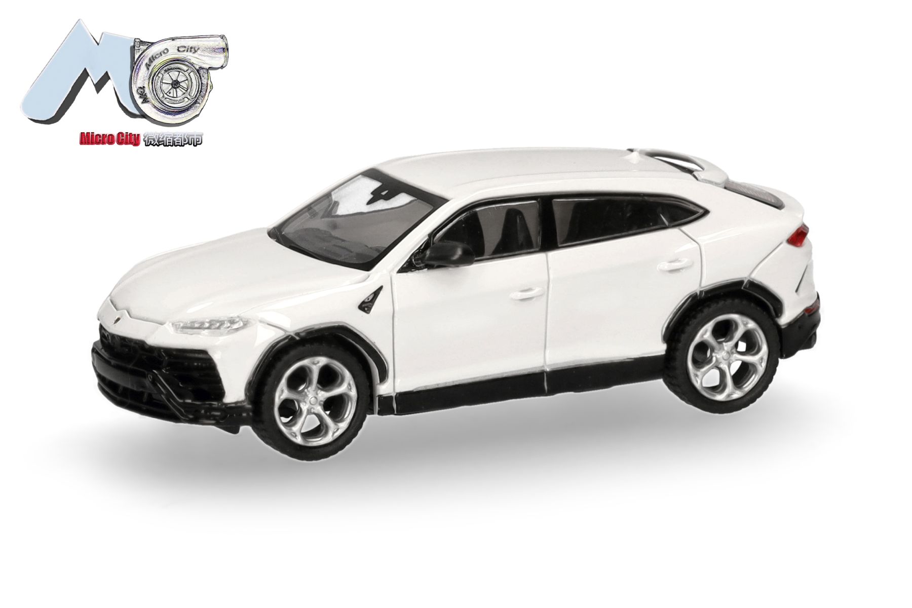 Herpa 87MC000110 - MicroCity: Lamborghini Urus, weiß