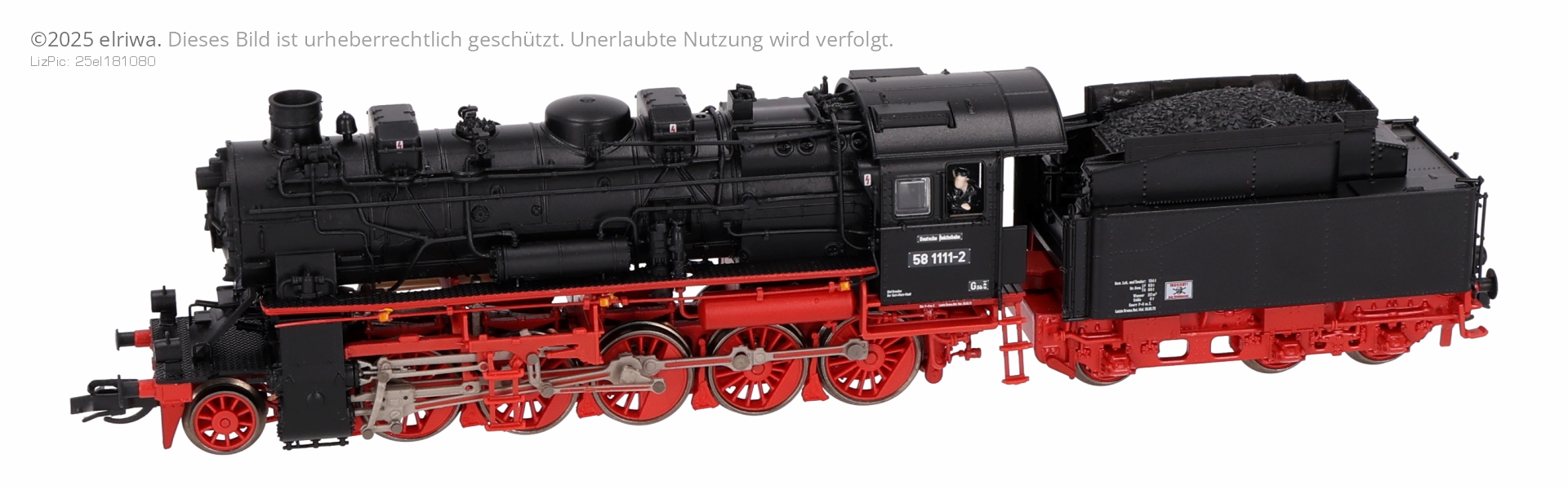 Arnold HN9068S - Dampflok 58 1111-2, DR, Ep.IV, DC-Sound