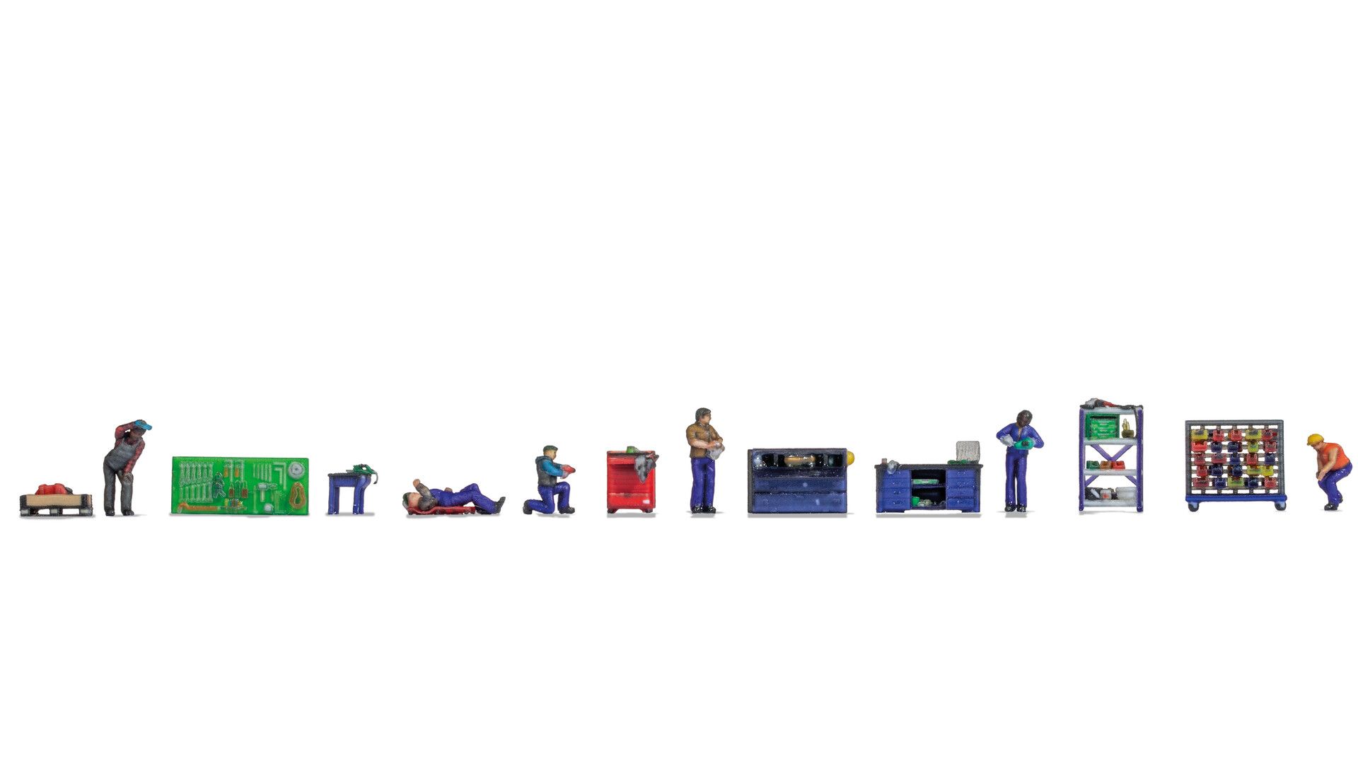 Noch 35902 - Figuren-Themenwelt 'Werkstatt'