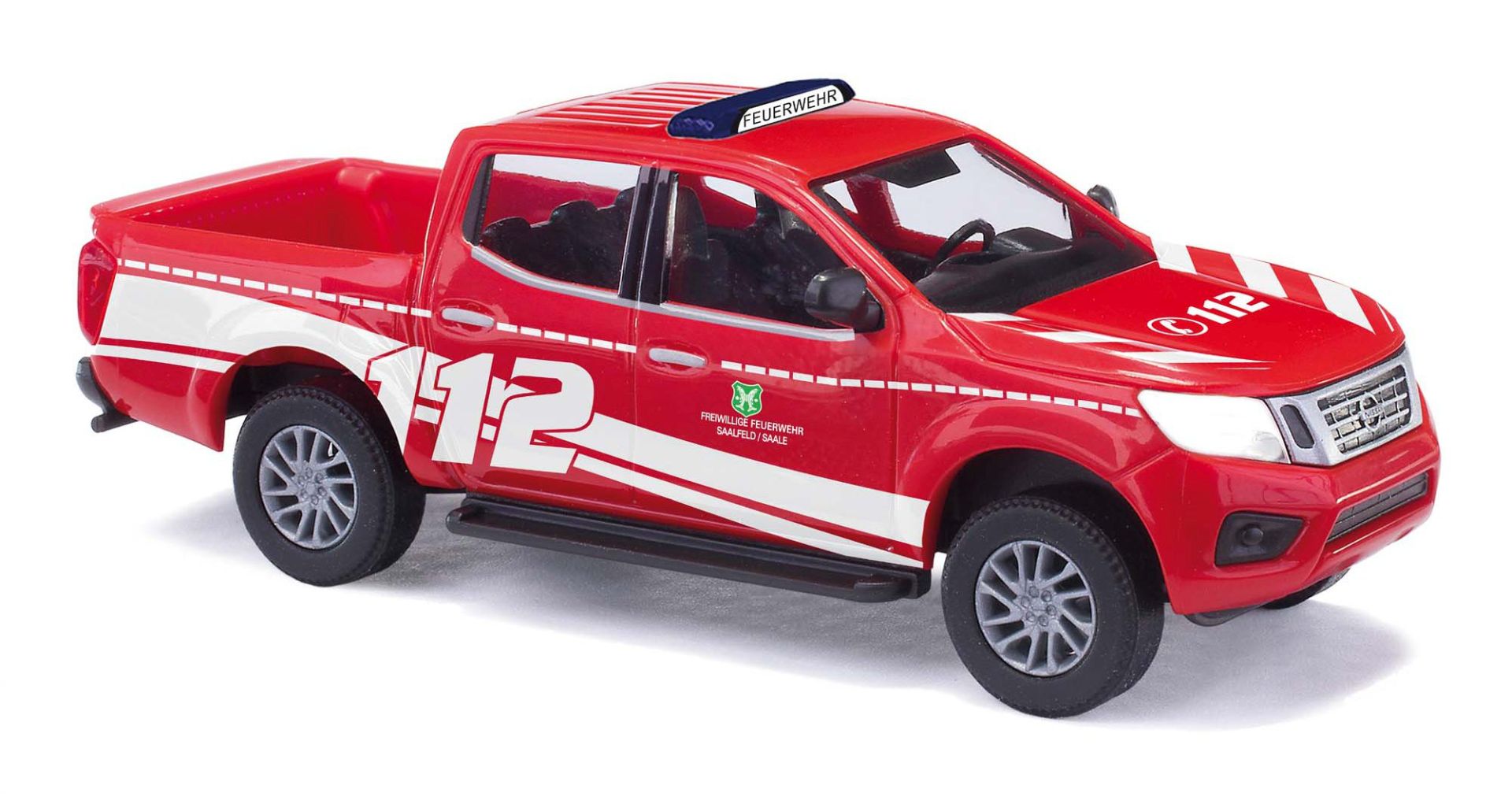 Busch 53722 - Nissan Navara, Feuerwehr Saalfeld Busch 53722 - Nissan Navara, Feuerwehr Saalfeld