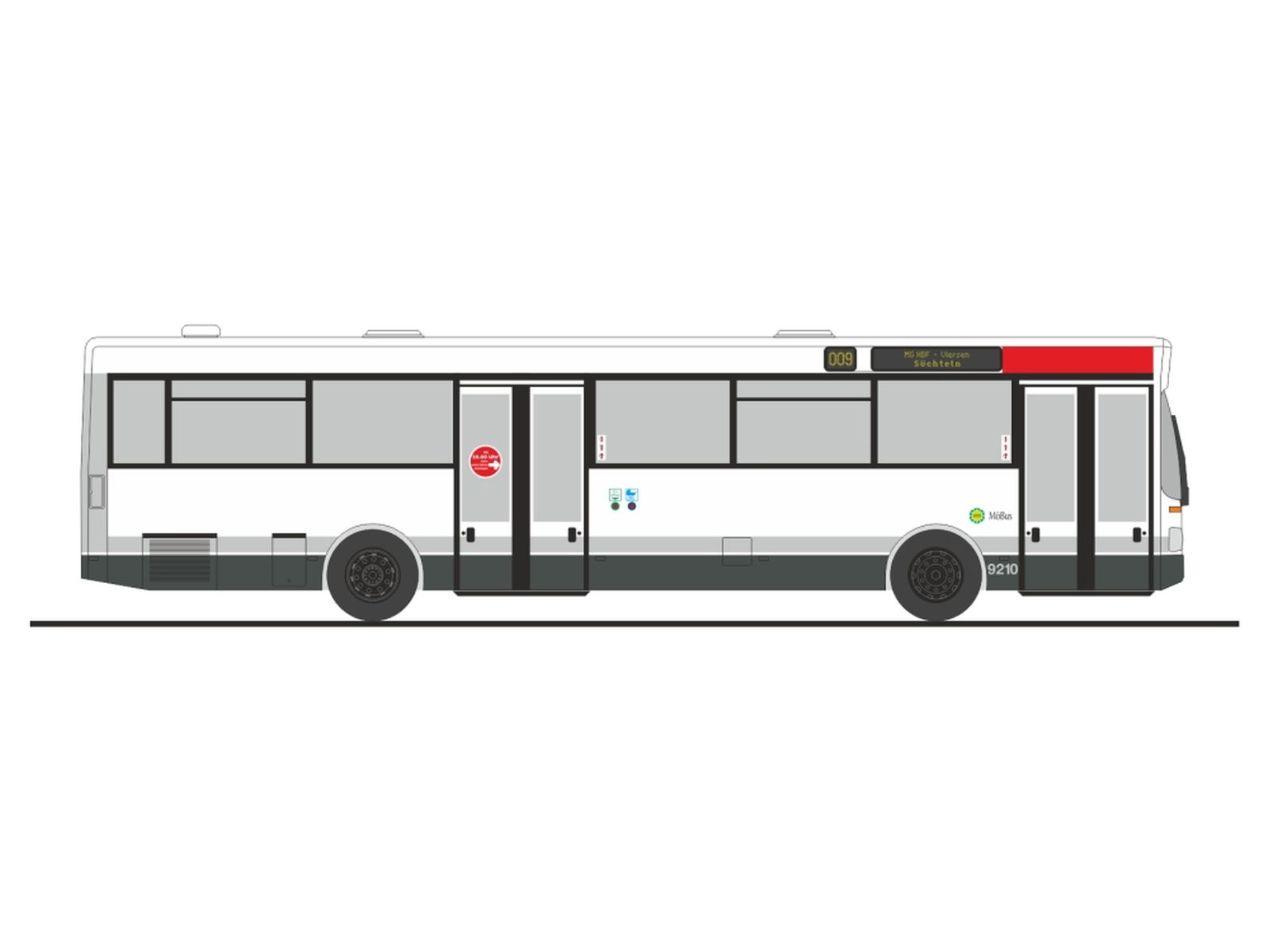 Rietze 72134 - MAN SL 202 Möbus Mönchengladbach