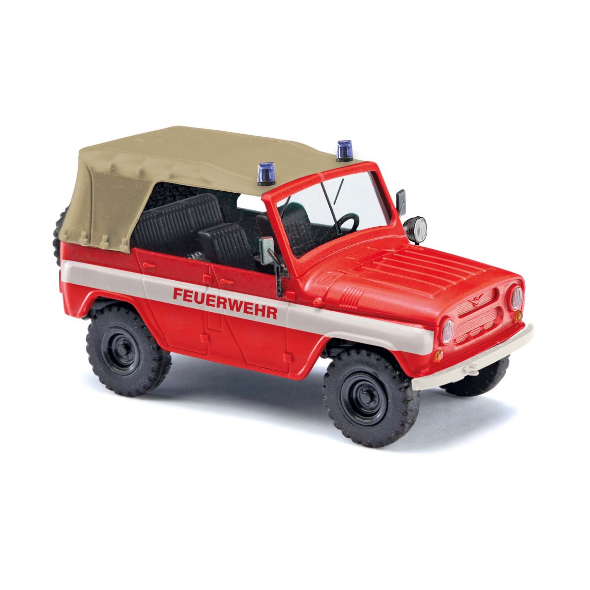 Busch 52125 - UAZ 469 Feuerwehr, Bj. 1972
