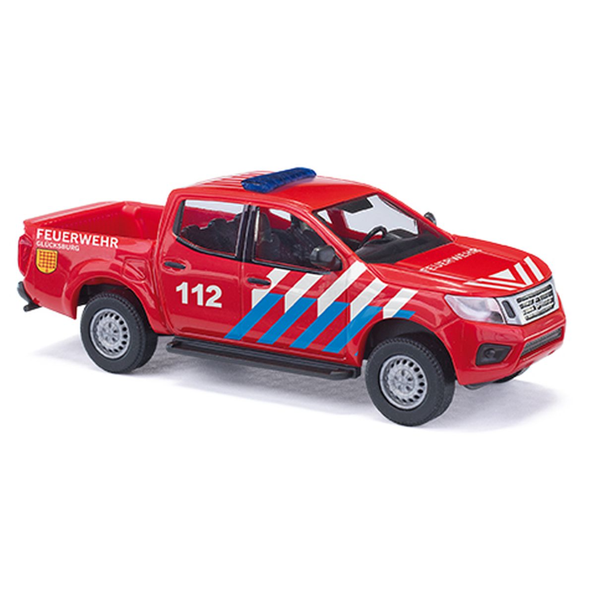 Busch 53727 - Nissan Navara, Feuerwehr Glücksburg