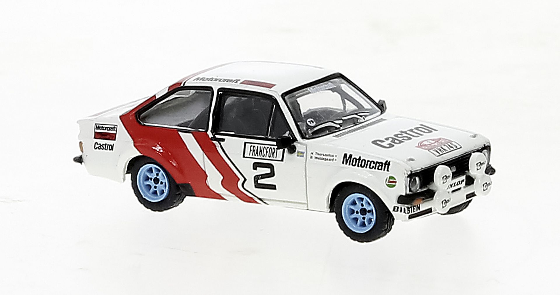 Brekina 19577 - Ford Escort RS 1800, No.2, Rallye Monte Carlo, 1979