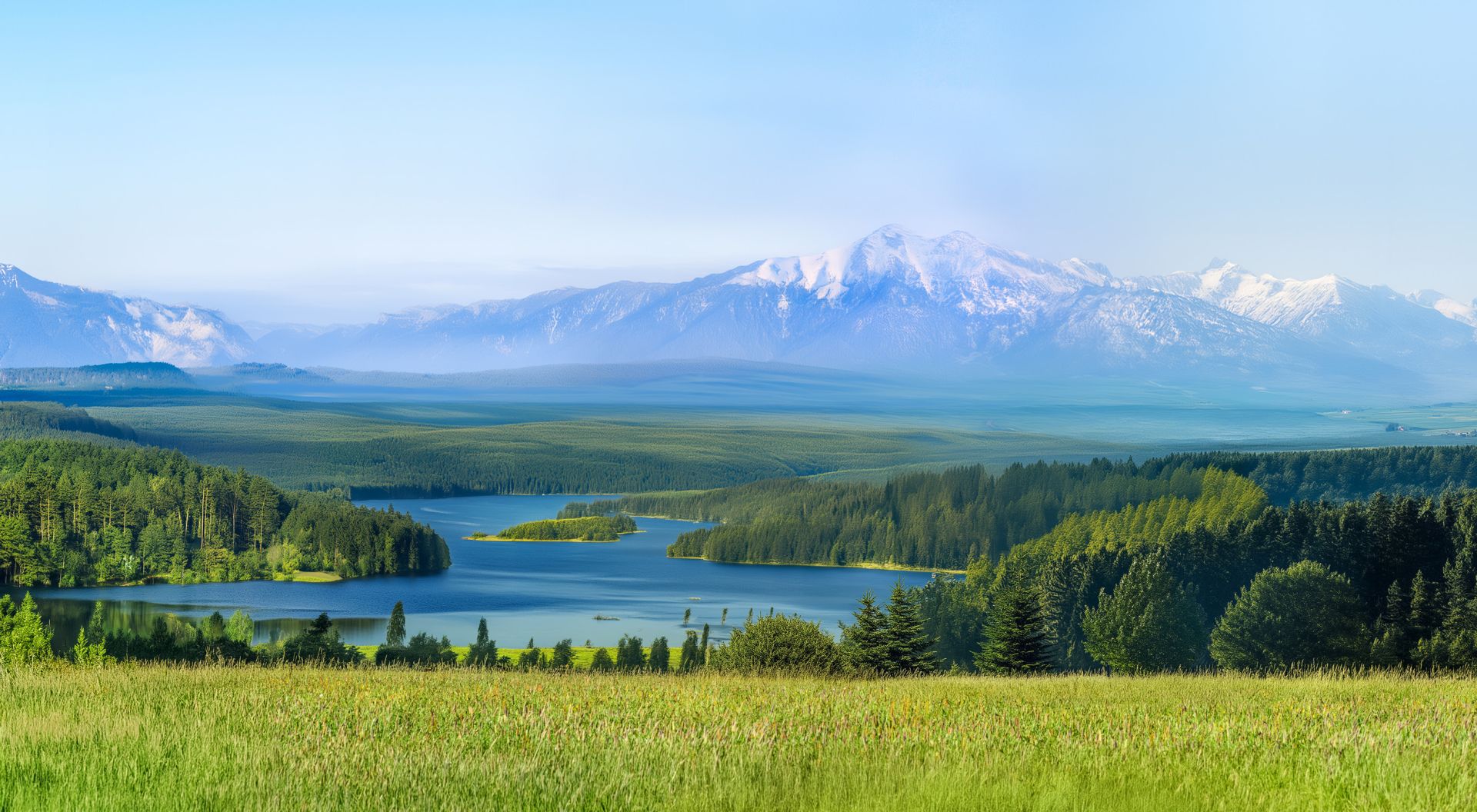 elriwa M5-H55-F - Hintergrundplatte aus PVC-Hartschaum 'Alpenvorland', Höhe 55 cm, Bild F