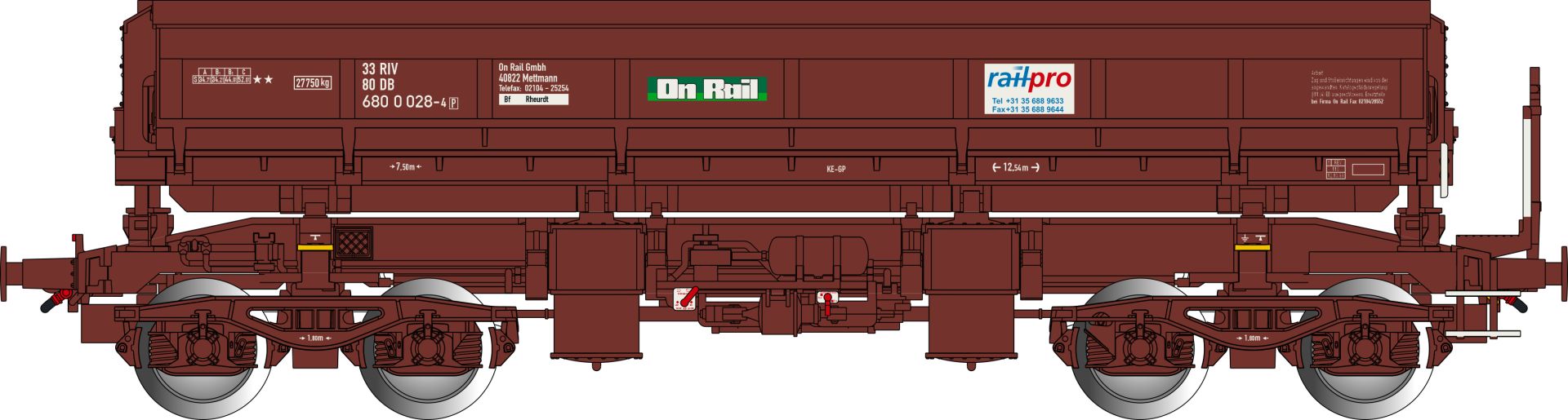 Albert Modell 680008 - Offener Güterwagen, OnRail, Ep.V Albert Modell 680008 - Offener Güterwagen, OnRail, Ep.V